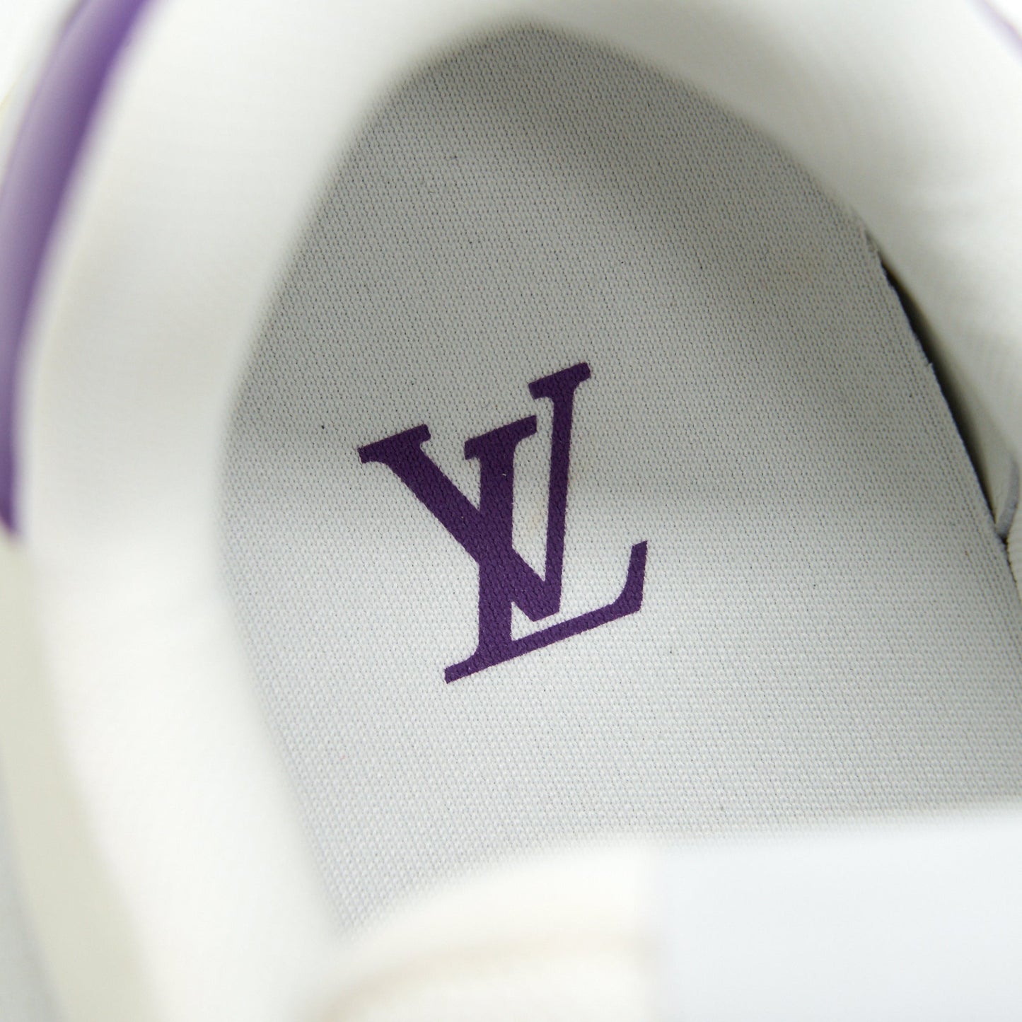 Louis Vuitton Size 9 Trainer Sneaker Violet Mesh