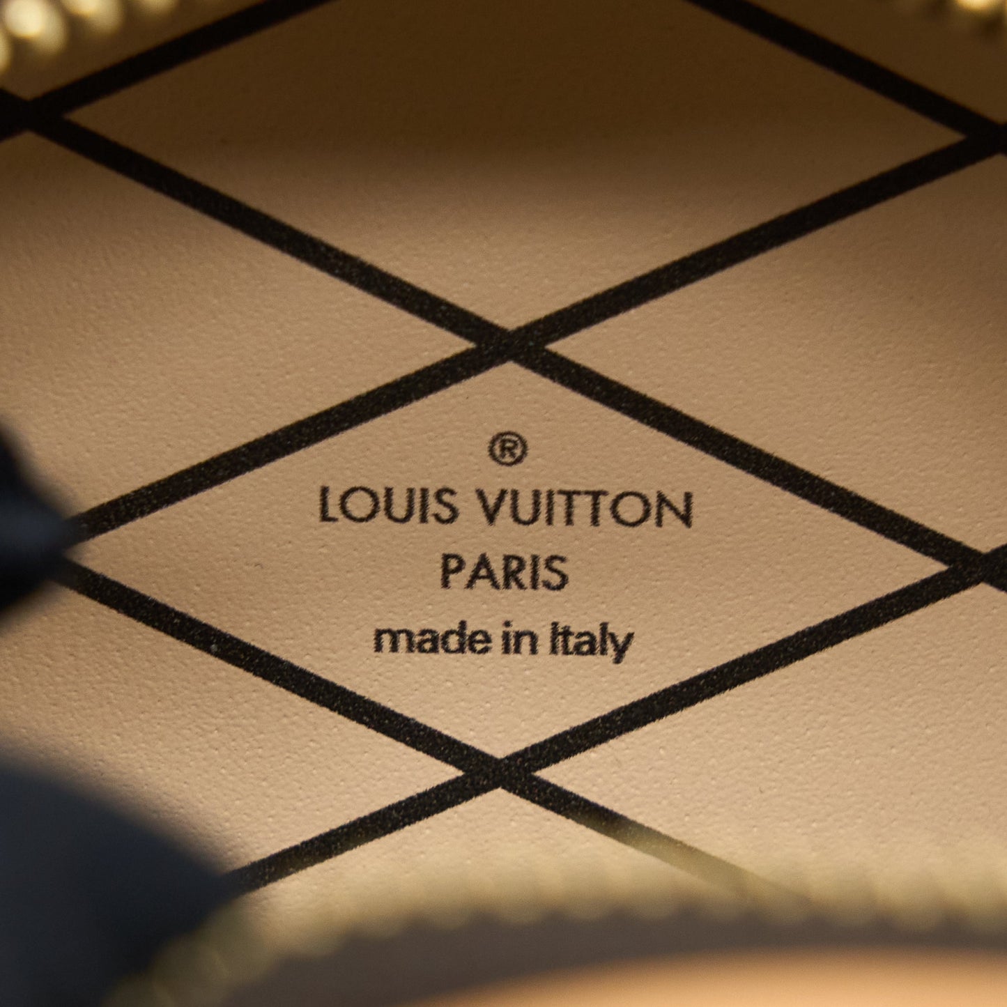 Louis Vuitton Boite Chapeau Necklace/Mini Chain Bag Monogram Canvas GHW
