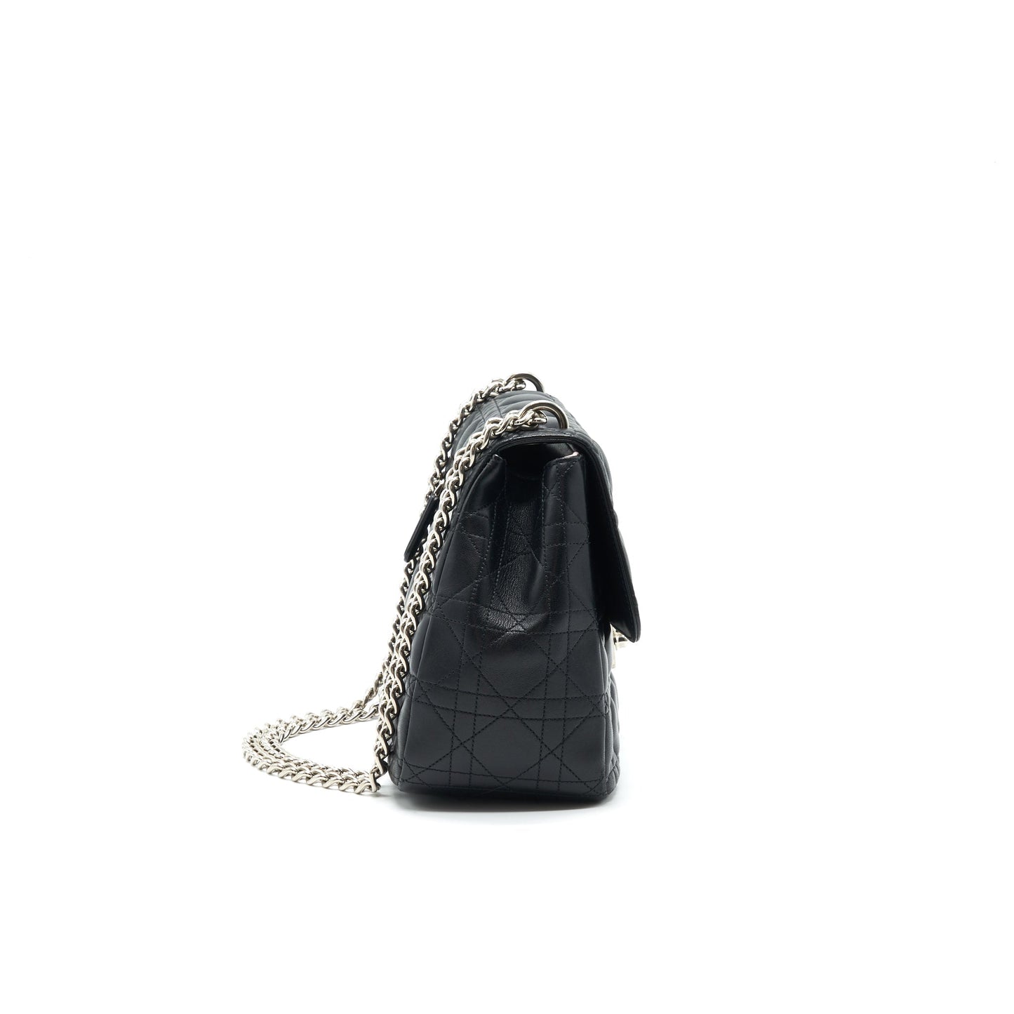 Luxury Dior Miss Luxury Dior Medium Flap Bag Black SHW