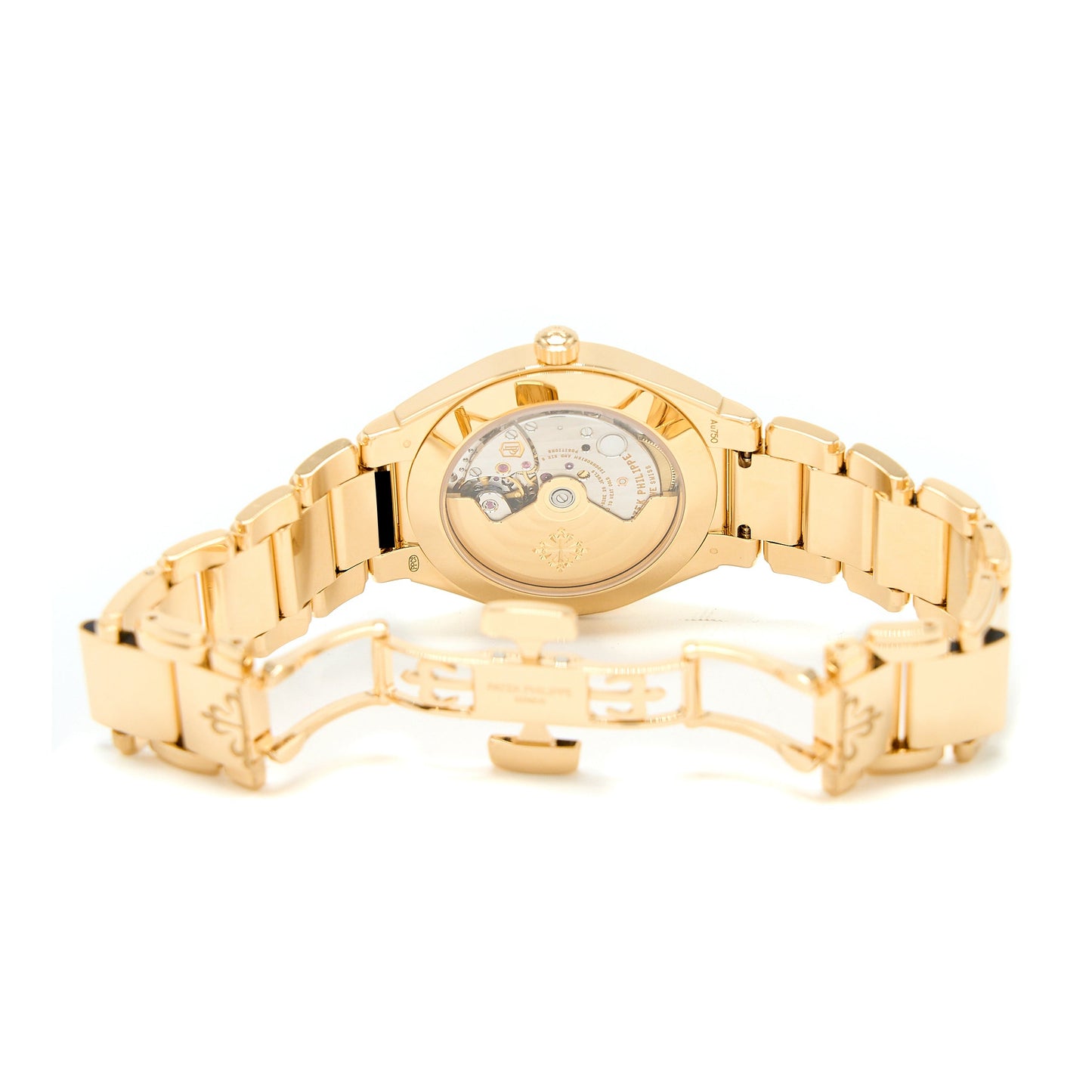 Patek Philippe 7300/1200R-011 36mm Twenty 4 Rose Gold Rose-Gilt Sunburst Dial With Diamonds
