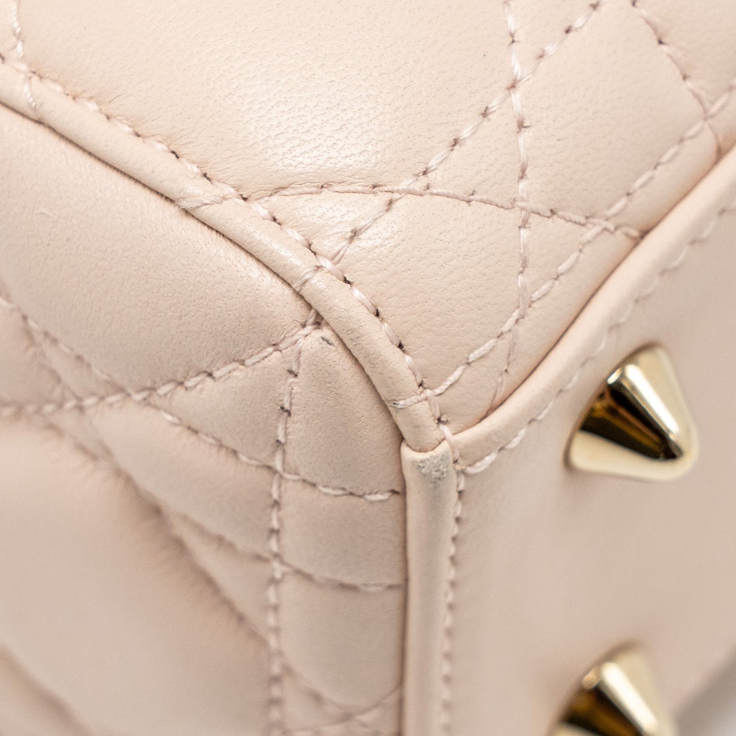 Dior My ABC Small Lady Dior Lambskin Light Pink LGHW