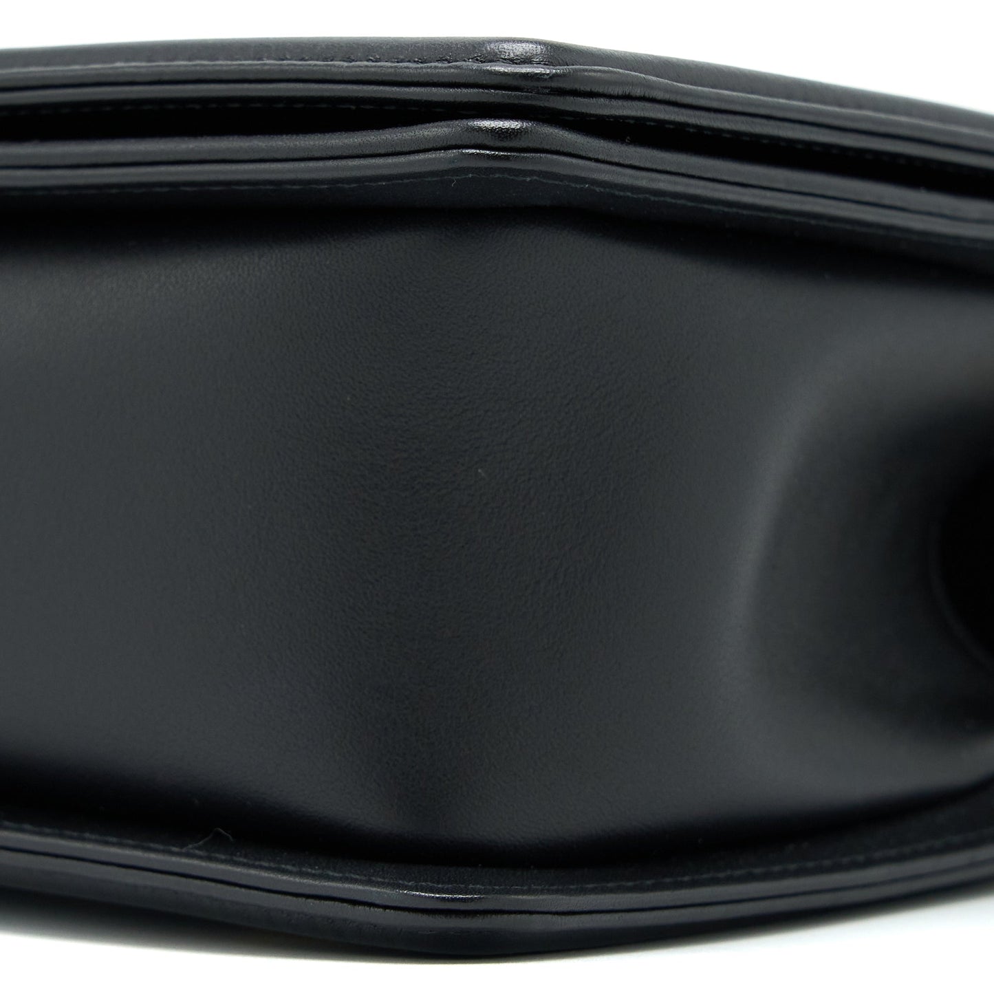 Chanel Medium Boy Bag Lambskin Black Brushed GHW