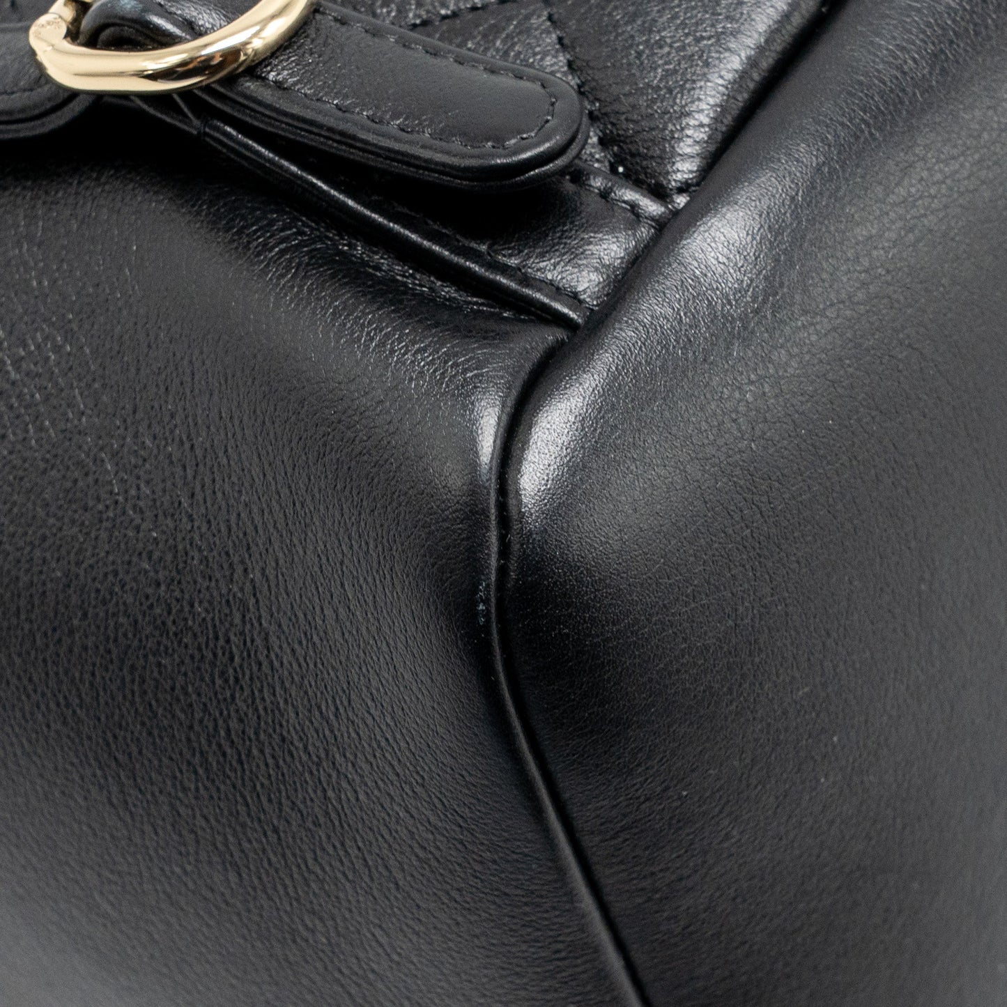 Chanel Large Duma Backpack Calfskin Black LGHW (microchip)