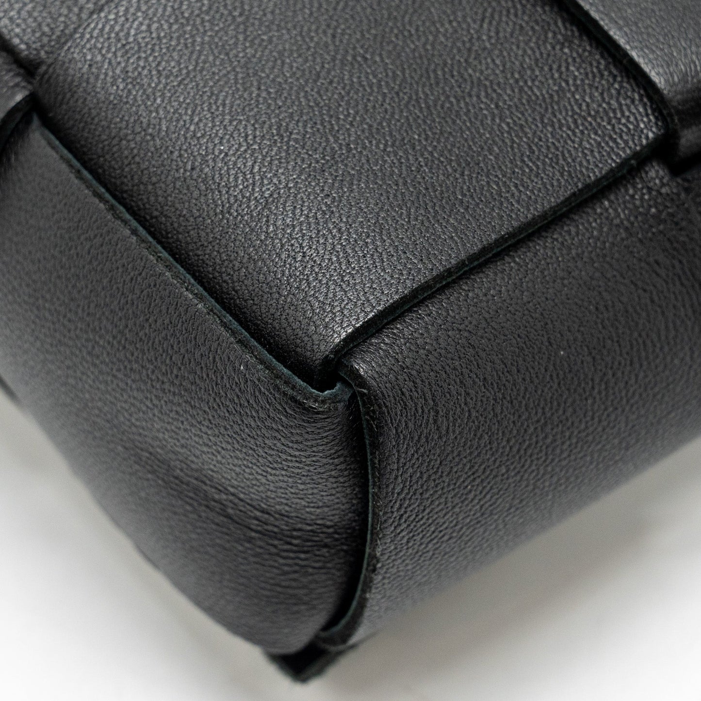 Bottega Veneta Cassette Belt Bag Lambskin Black GHW