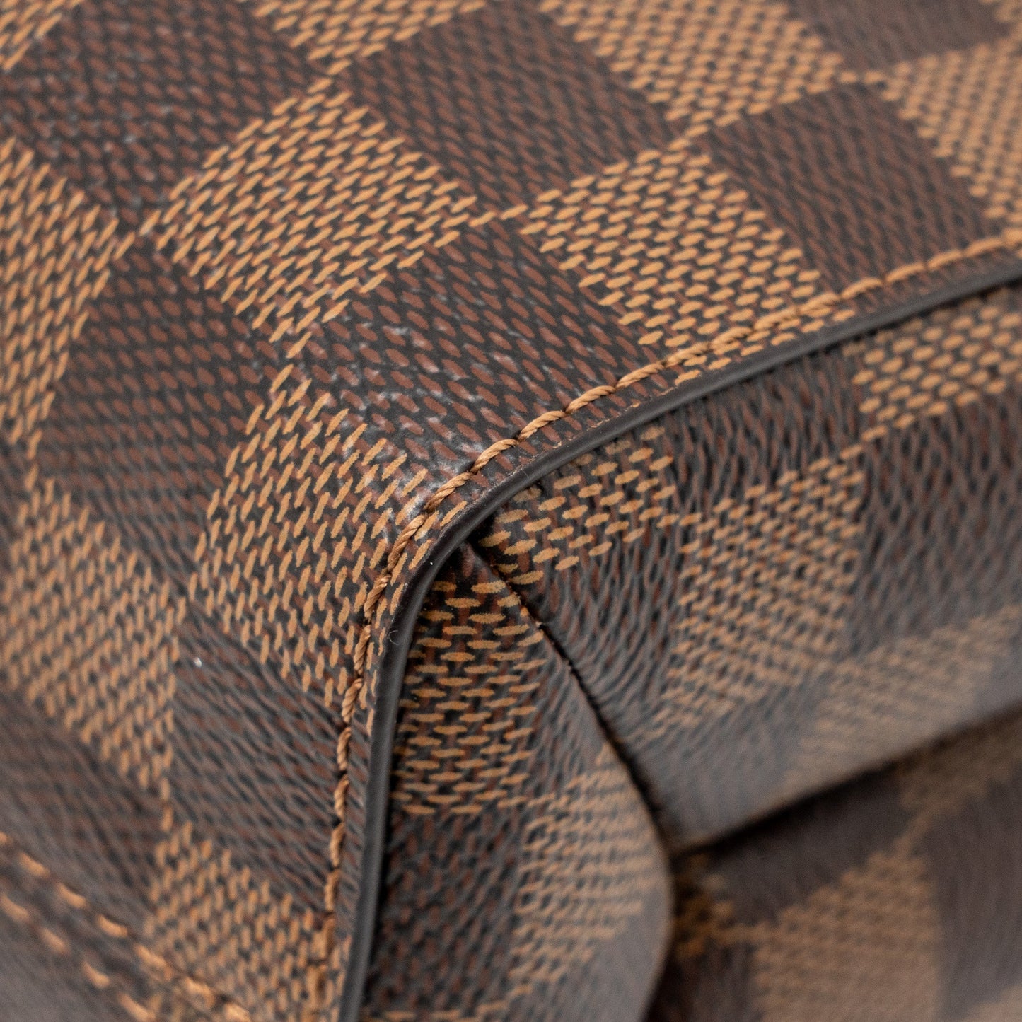 Louis Vuitton Vavin PM Damier Ebene Canvas Cream White GHW