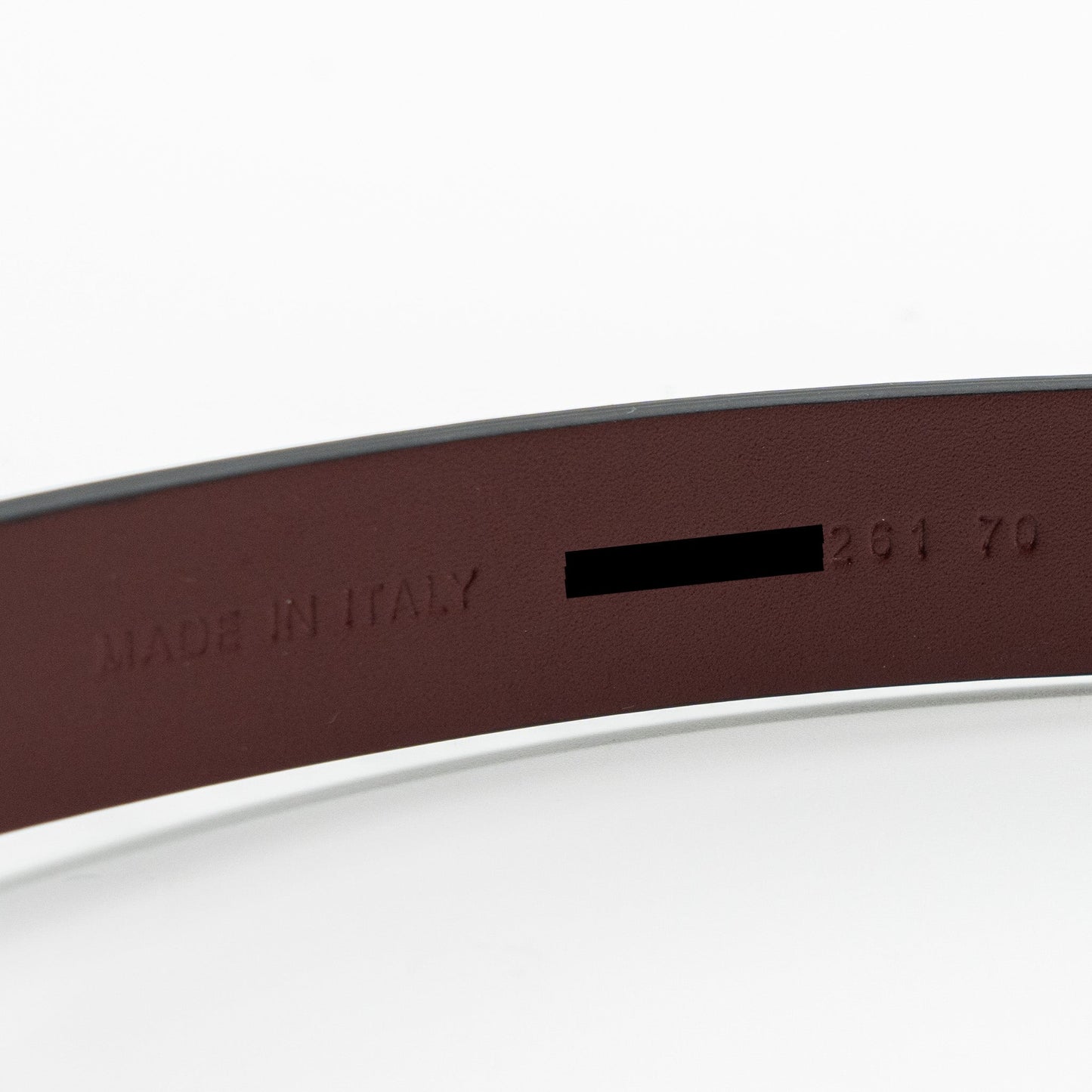 Dior Size 70 Saddle Belt 20mm Calfskin Red Bricks GHW