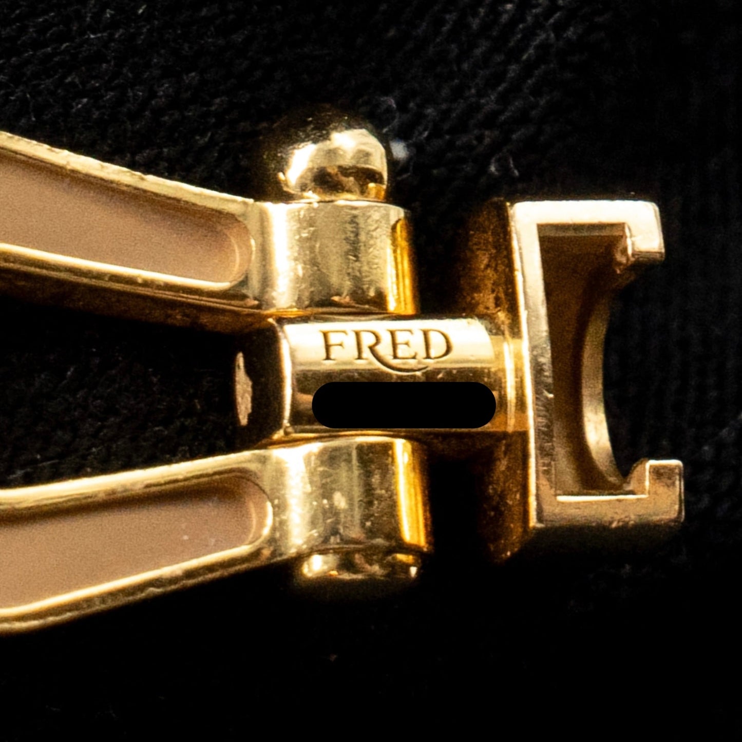 Fred Force 10 Buckle Medium Model Yellow Gold, Diamonds with 3 Size 14 Bracelets (Sell in Set)