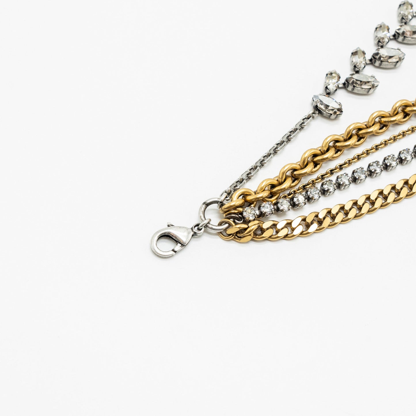 Luxury Dior Leaf/Star/Chains/Pearl Necklace multicolour hardware