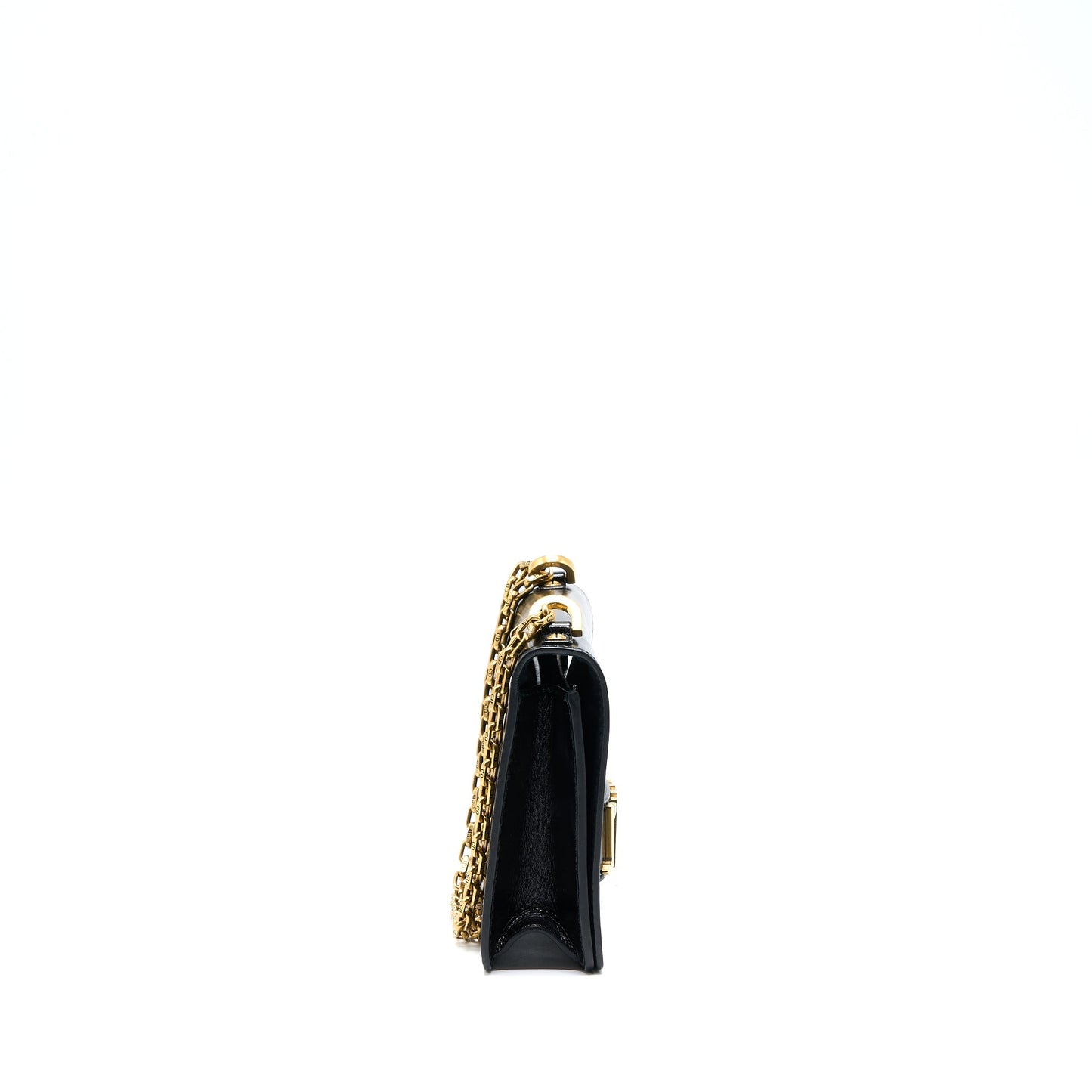 Luxury Dior J'aLuxury Dior Medium Flap Bag With Chain Black GHW