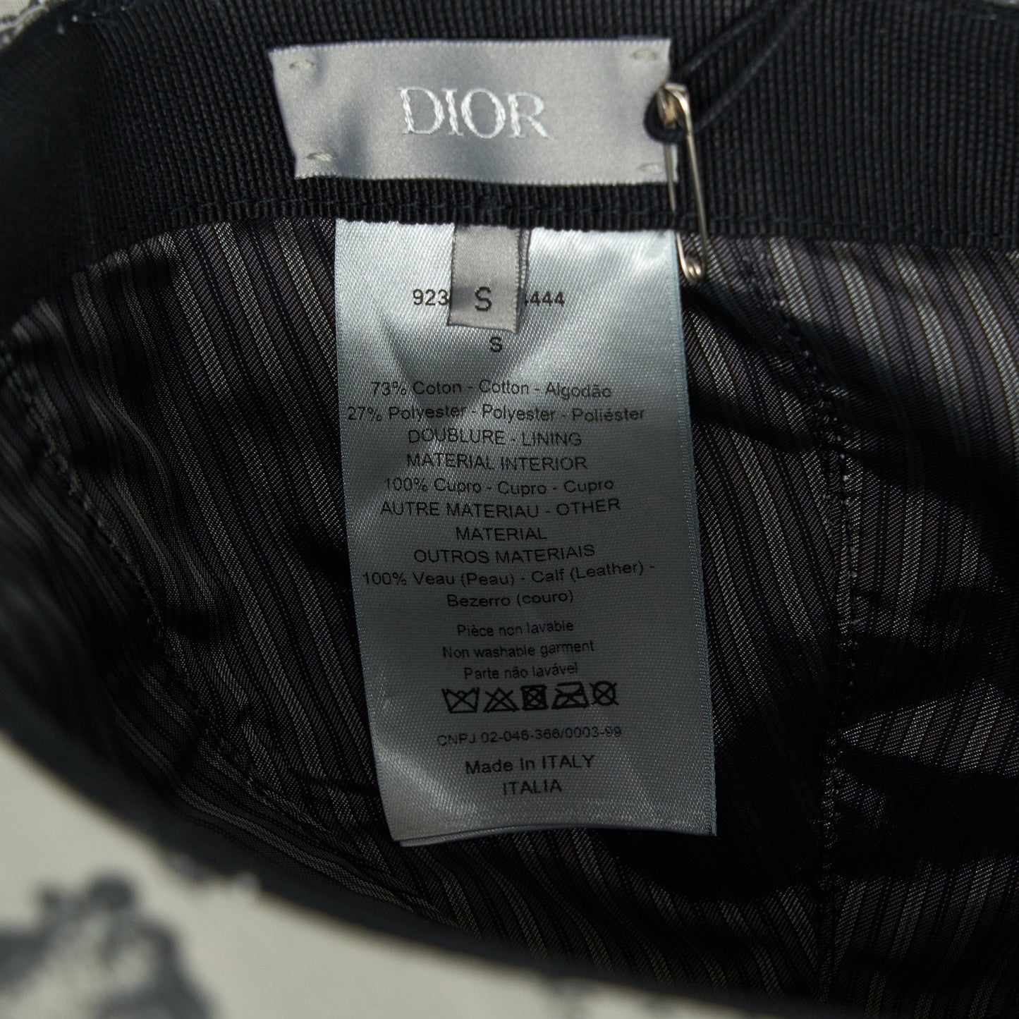Luxury Dior limited print pattern Baseball Cap