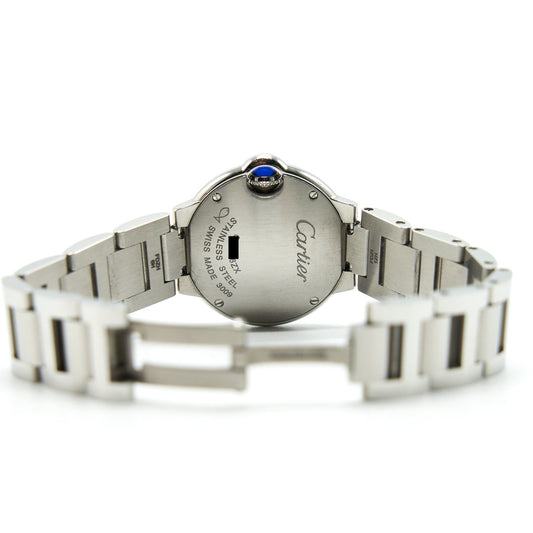 CARTIER BALLON BLEU DE CARTIER STEEL WATCH 28MM