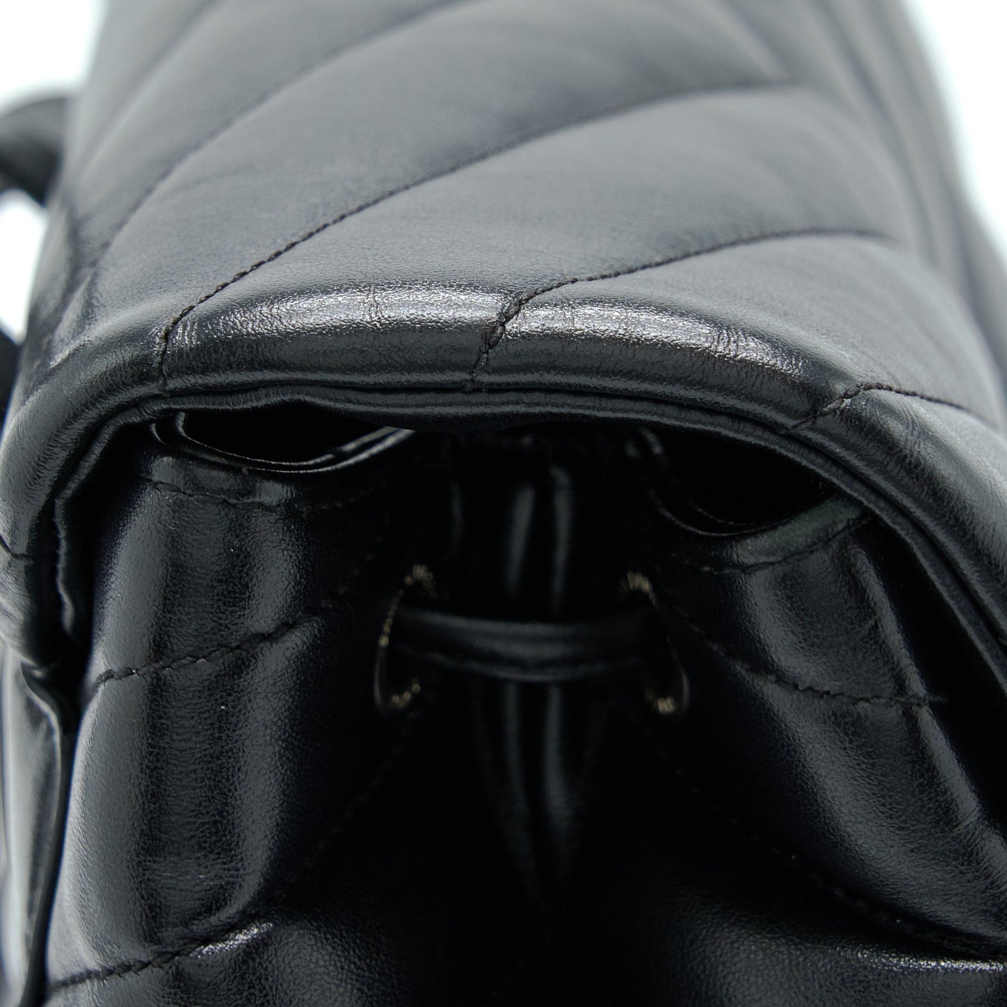 Saint Laurent/YSL Lou Lou Backpack Black SHW