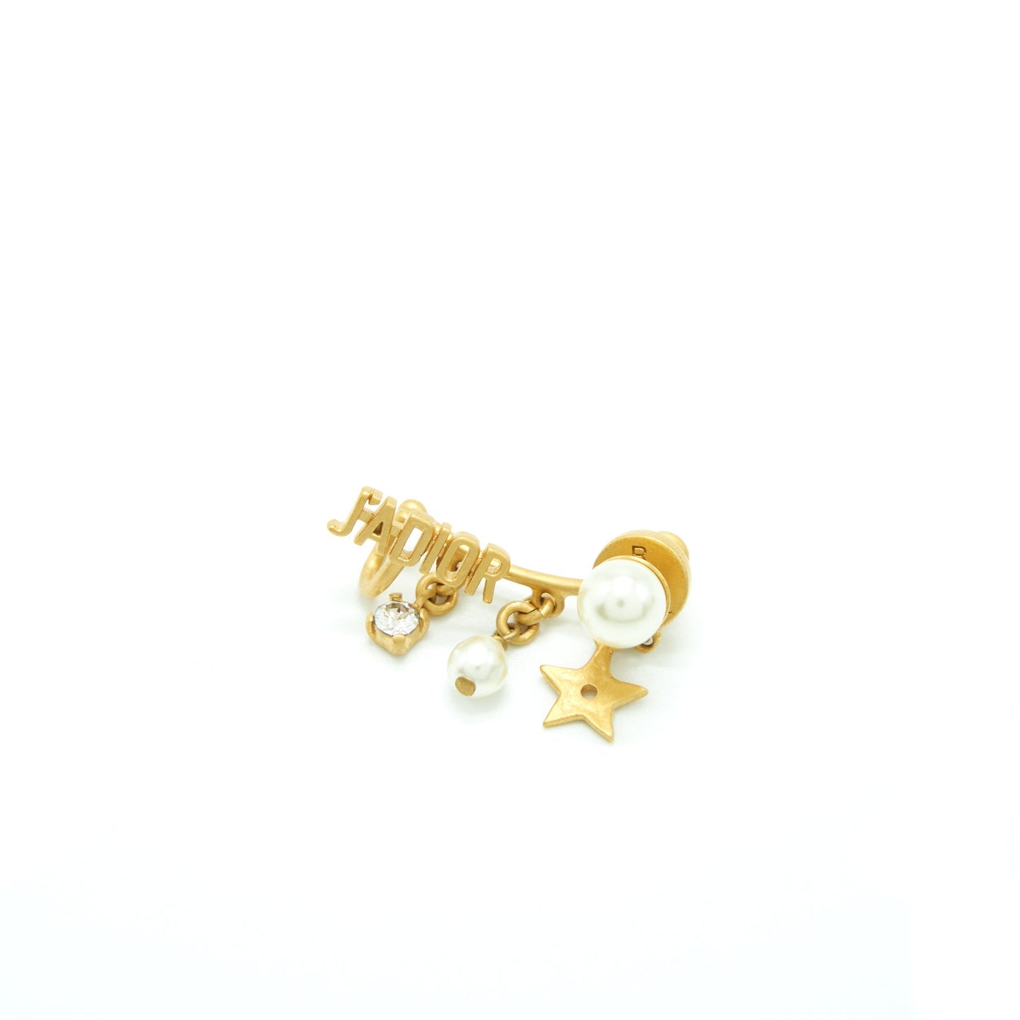 Luxury Dior J'aLuxury Dior And Mini Pearl Earrings