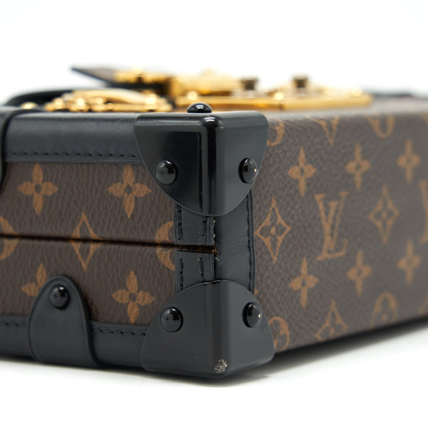 Louis Vuitton Petite Malle Monogram Canvas GHW