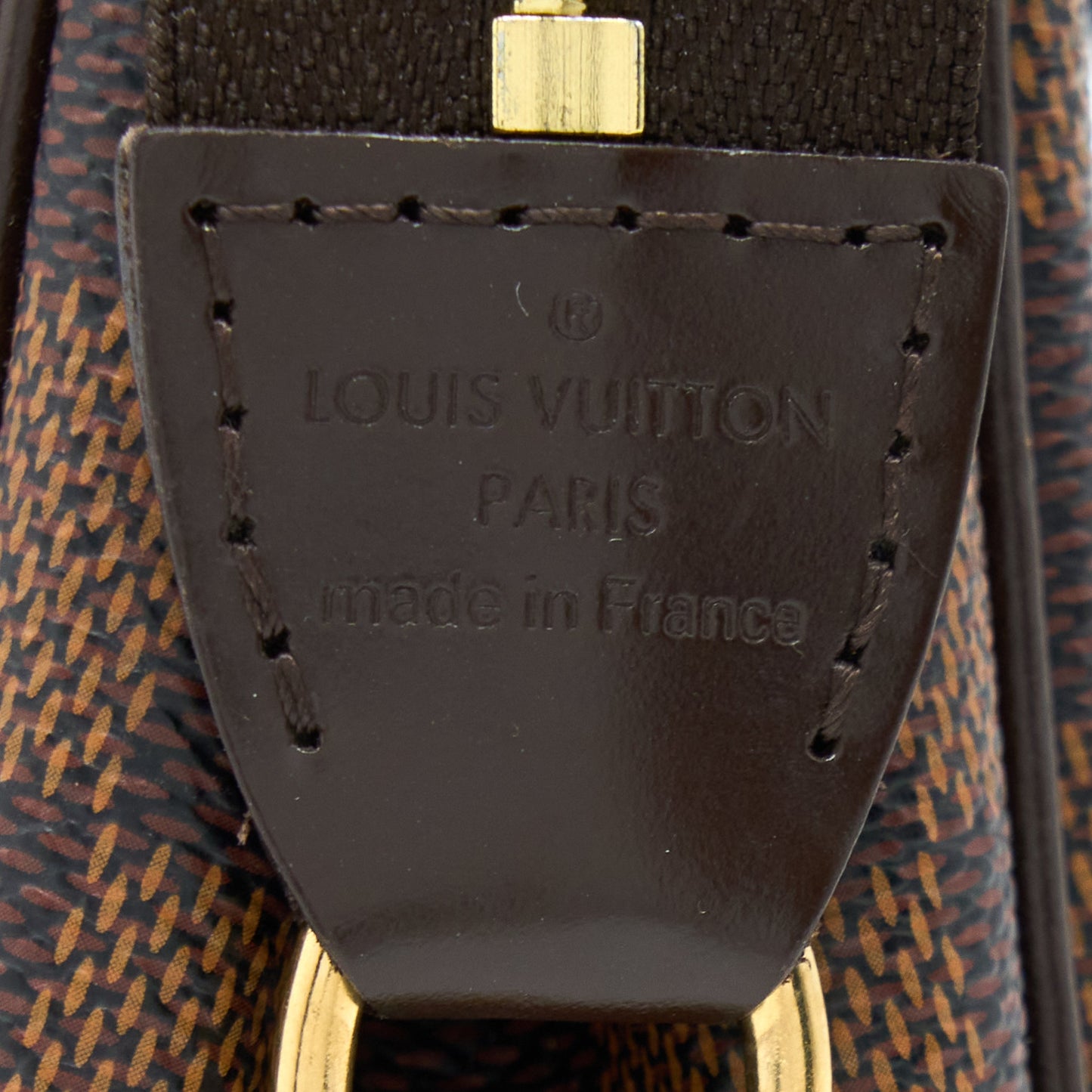 Louis Vuitton Eva Clutch Damier Ebene GHW