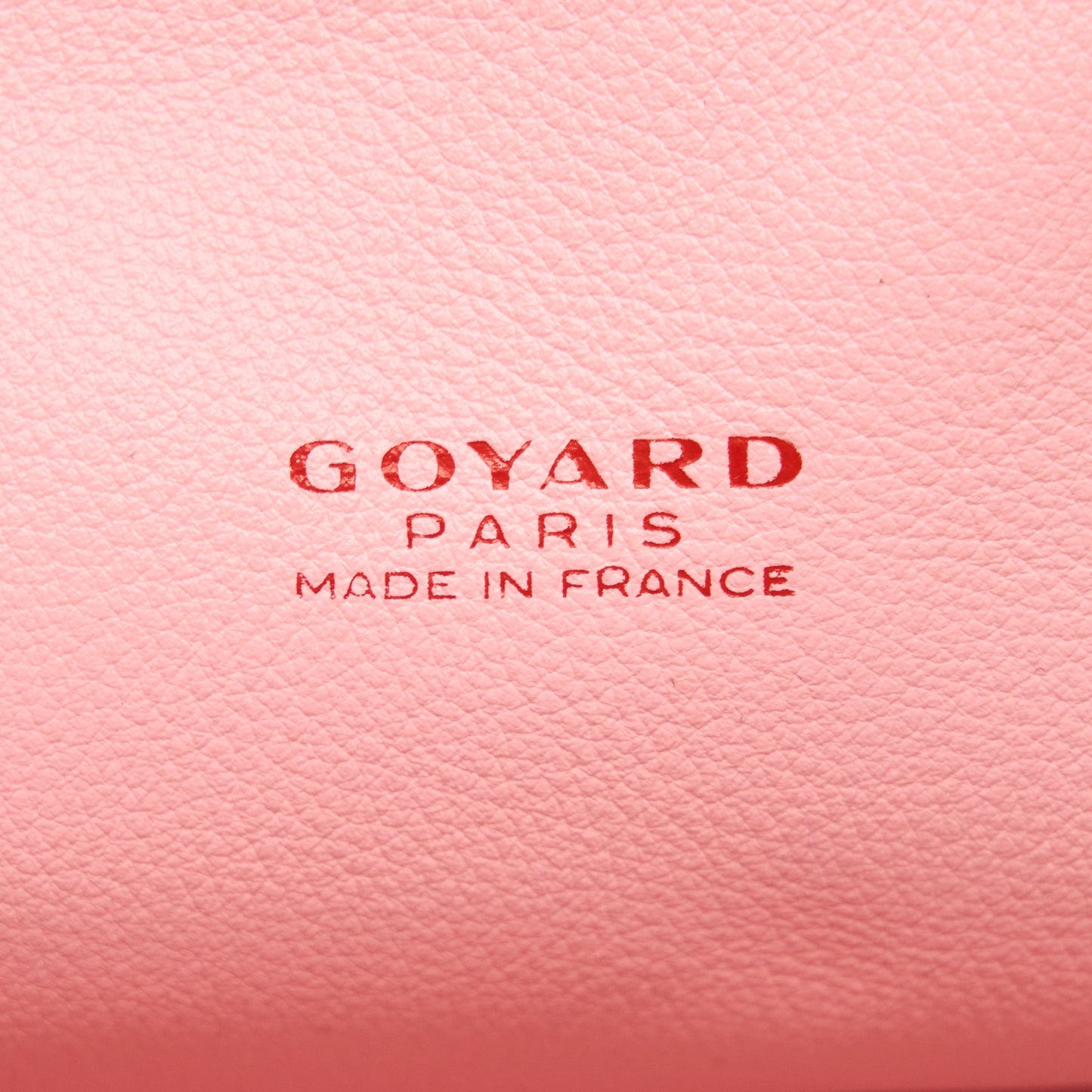 Goyard Limited Edition Anjou Mini Bag Canvas/Calfskin Pink SHW