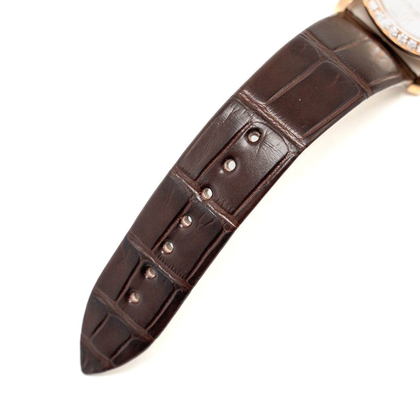 Blancpain Villeret Complete calendar watch 33mm automatic rose gold with diamonds model: 6126298755B