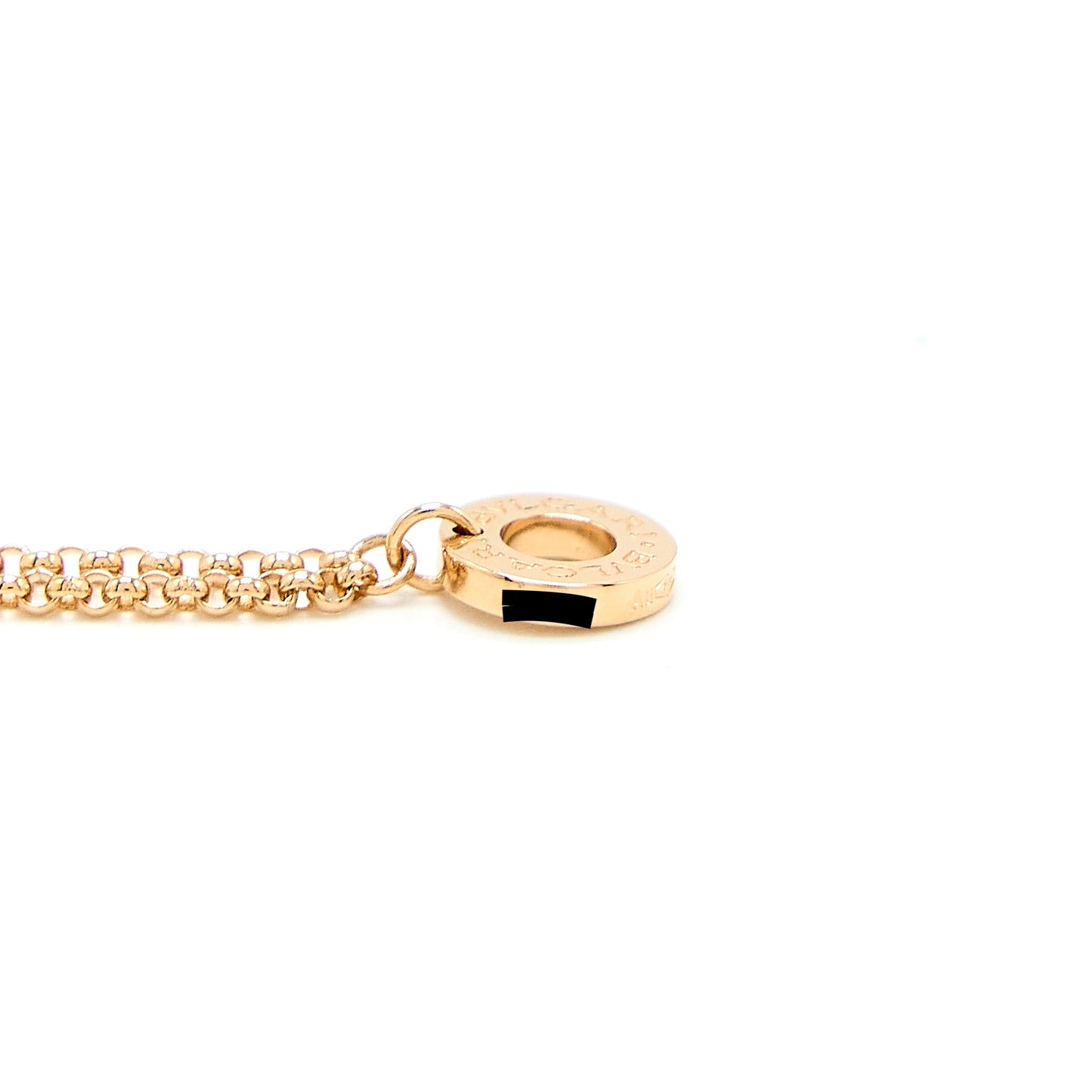 Bvlgari Gelati Pendant 18k Rose Gold With Mother Of Pearl