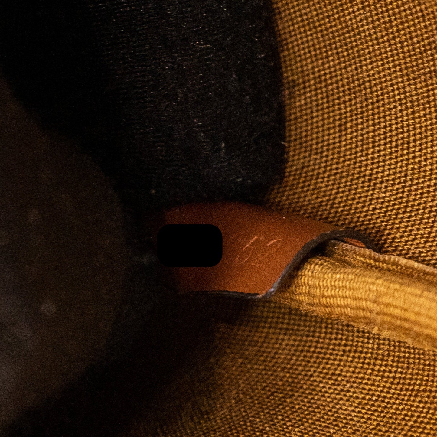 Celine Small Bucket Bag Triomphe Canvas/Calfskin Tan GHW