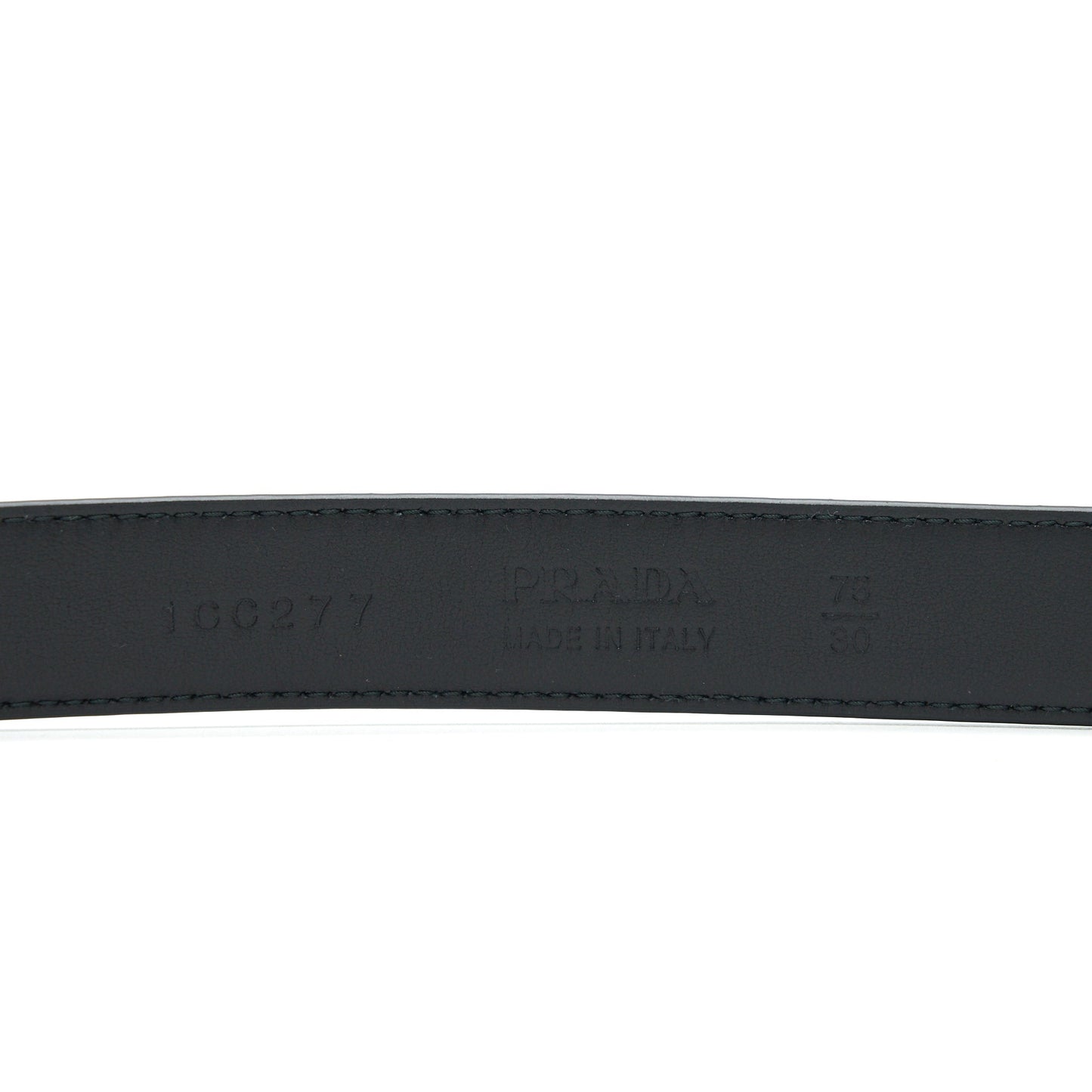 Prada Saffiano Finish Belt Size 75