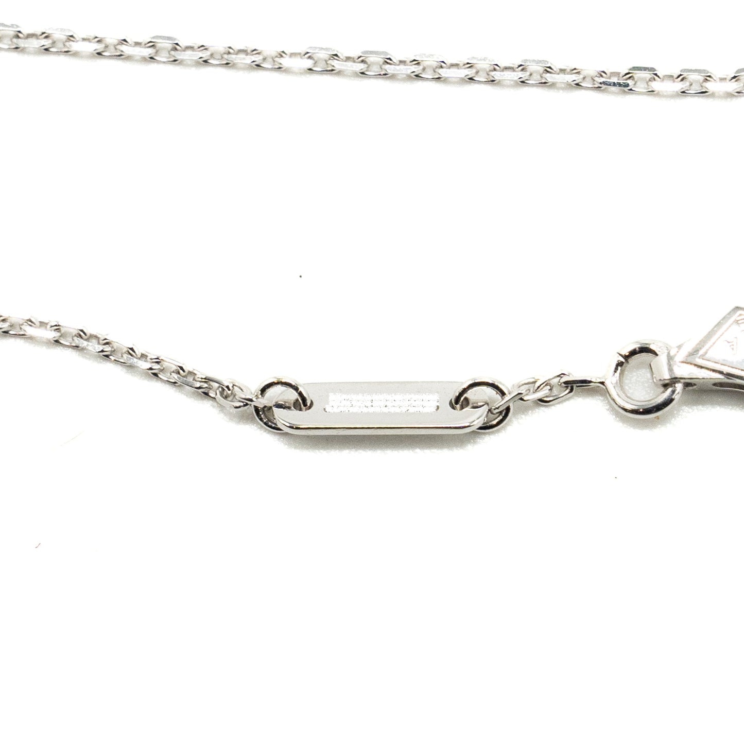 Van Cleef and Arpels Frivole bracelet, mini model white gold, diamond