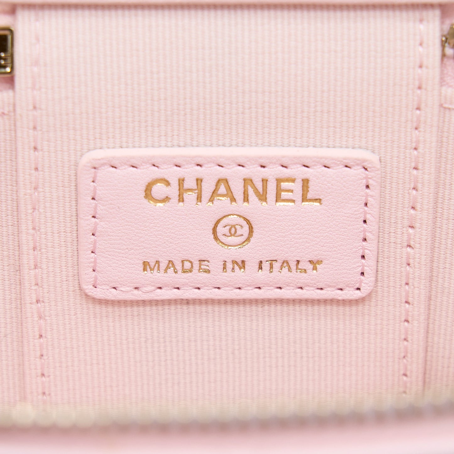 Chanel Top Handle Mini Vanity Lambskin Pink LGHW