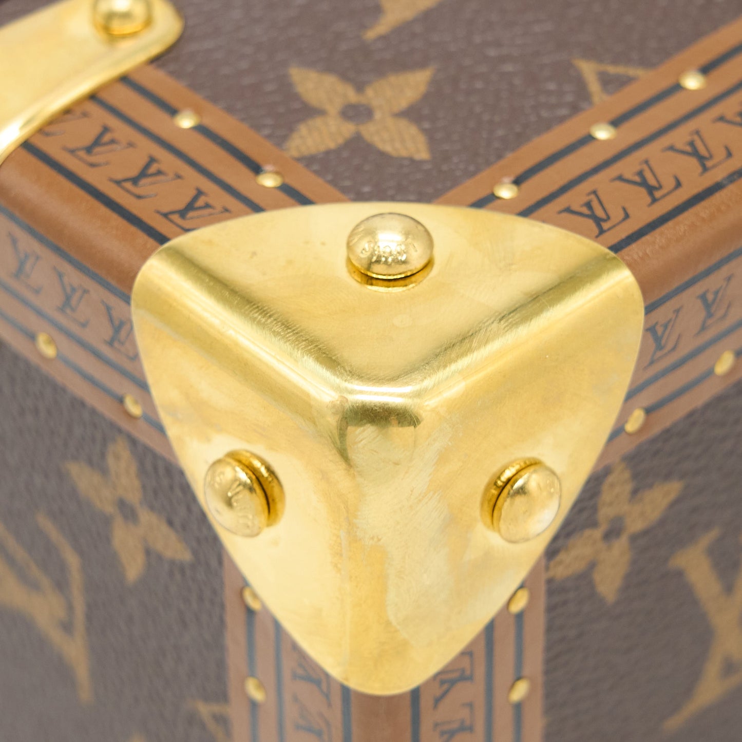 Louis Vuitton 8 Watch Case Monogram Canvas GHW