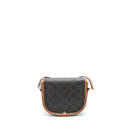 Celine Folco Medium Triomphe Canvas Bag GHW