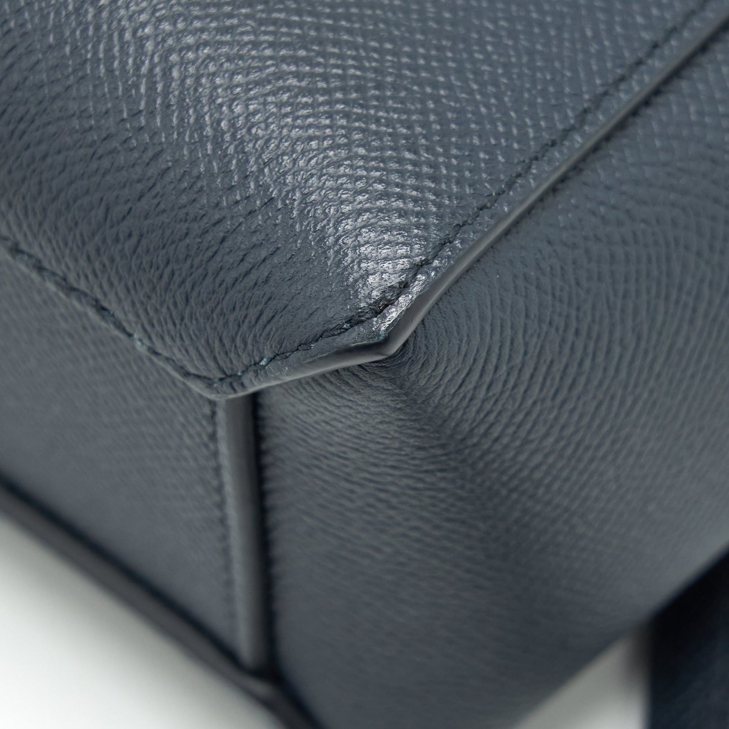 Celine Pico Belt Bag Grained Calfskin Navy GHW