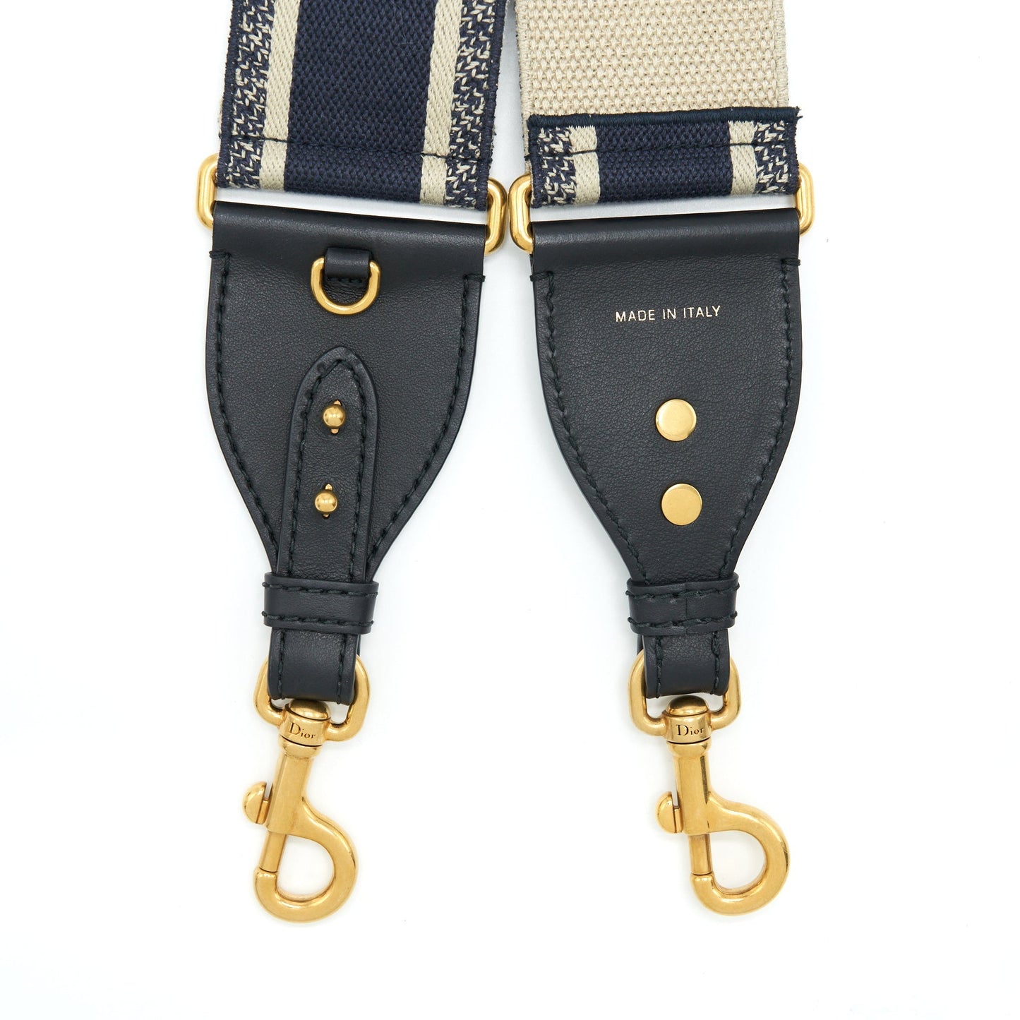 Luxury Dior Shoulder Strap Navy/Multicoloured GHW