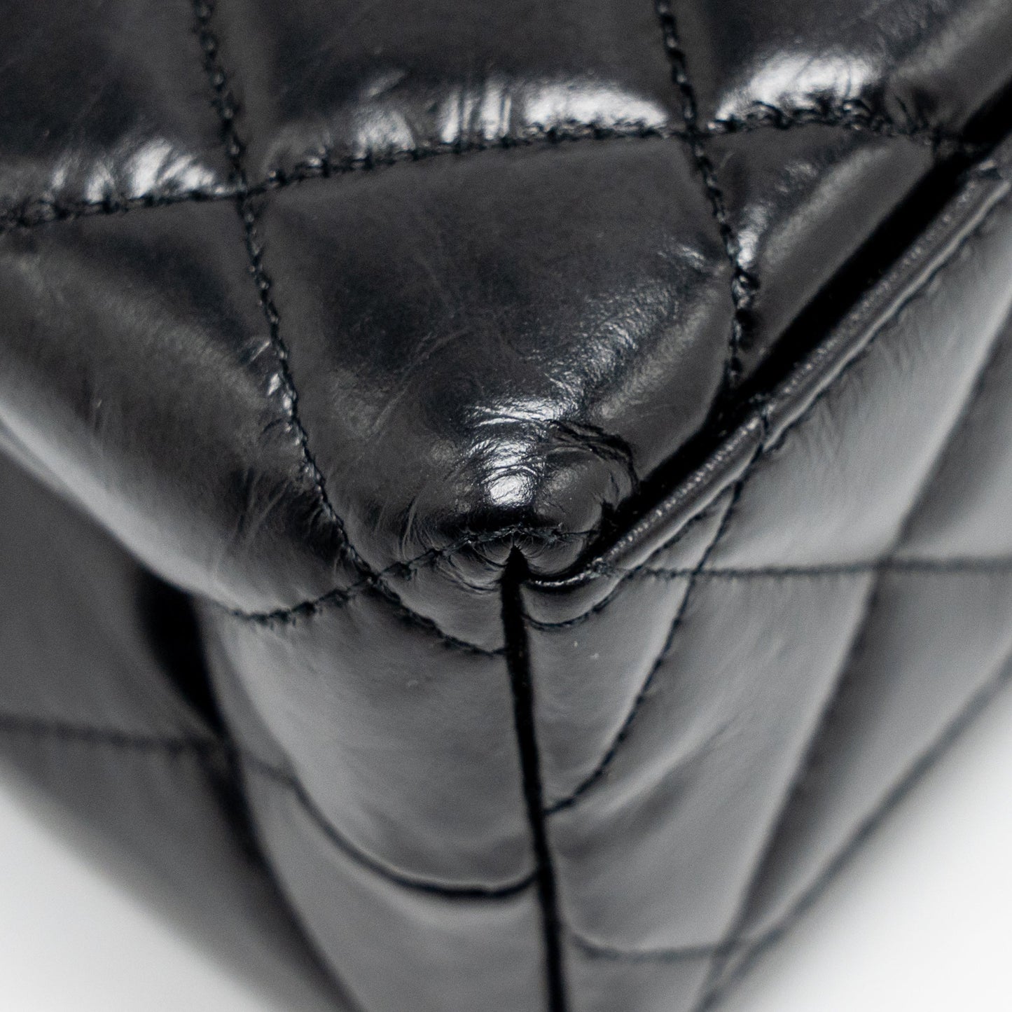 Chanel Mini Kelly Shopping Tote bag calfskin black GHW (microchip)