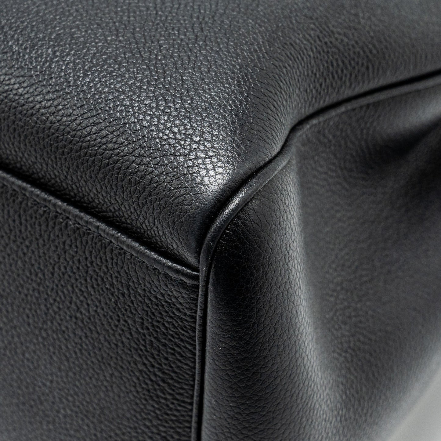 Celine Medium Soft 16 Bag Grained Calfskin Black GHW
