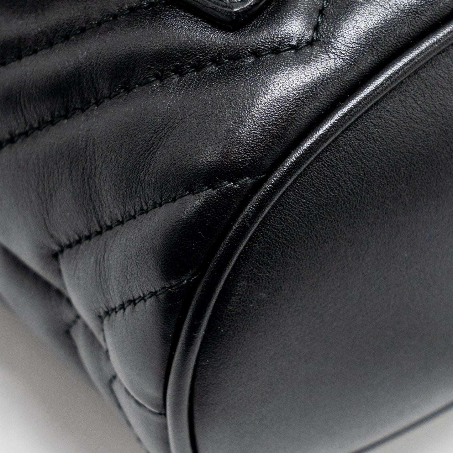 GUCCI GG Marmont Backpack Calfskin Black GHW