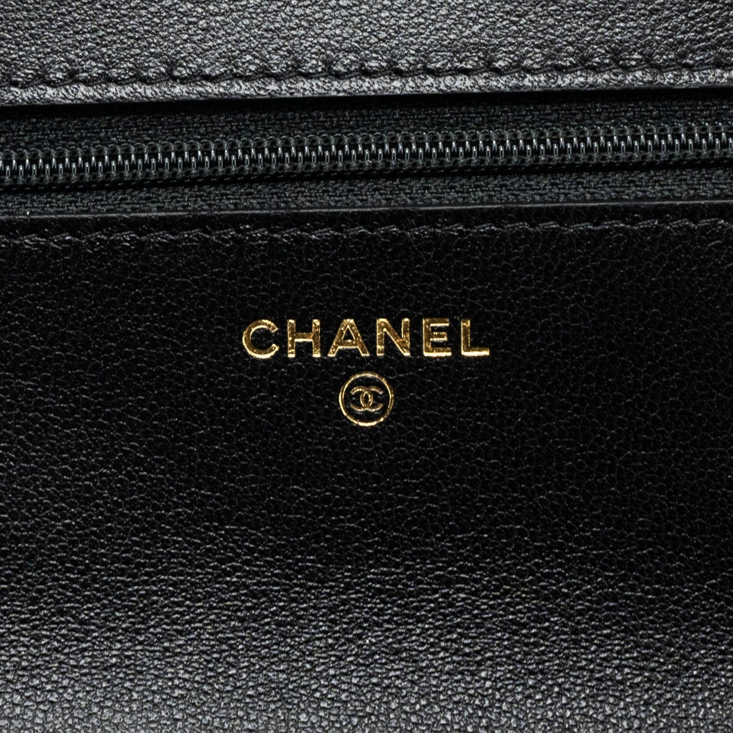 Chanel 19 Wallet On Chain Lambskin black Multicolour hardware (Microchip)