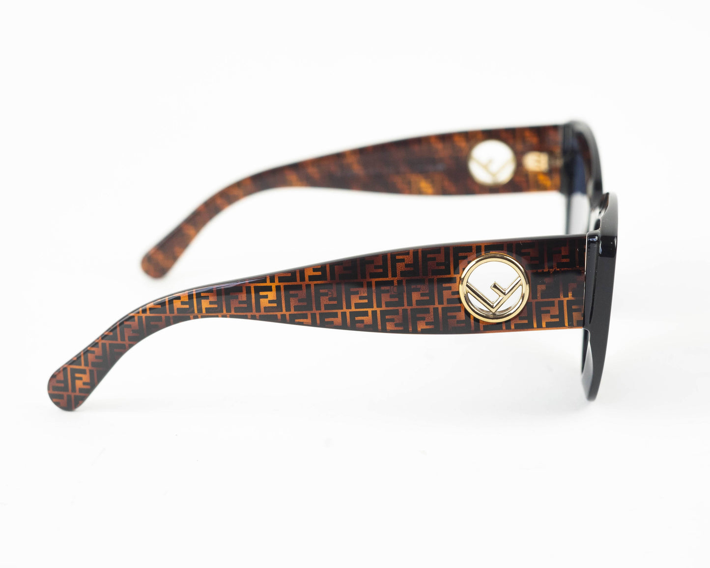 Fendi F is Fendi Havana Square Sunglasses