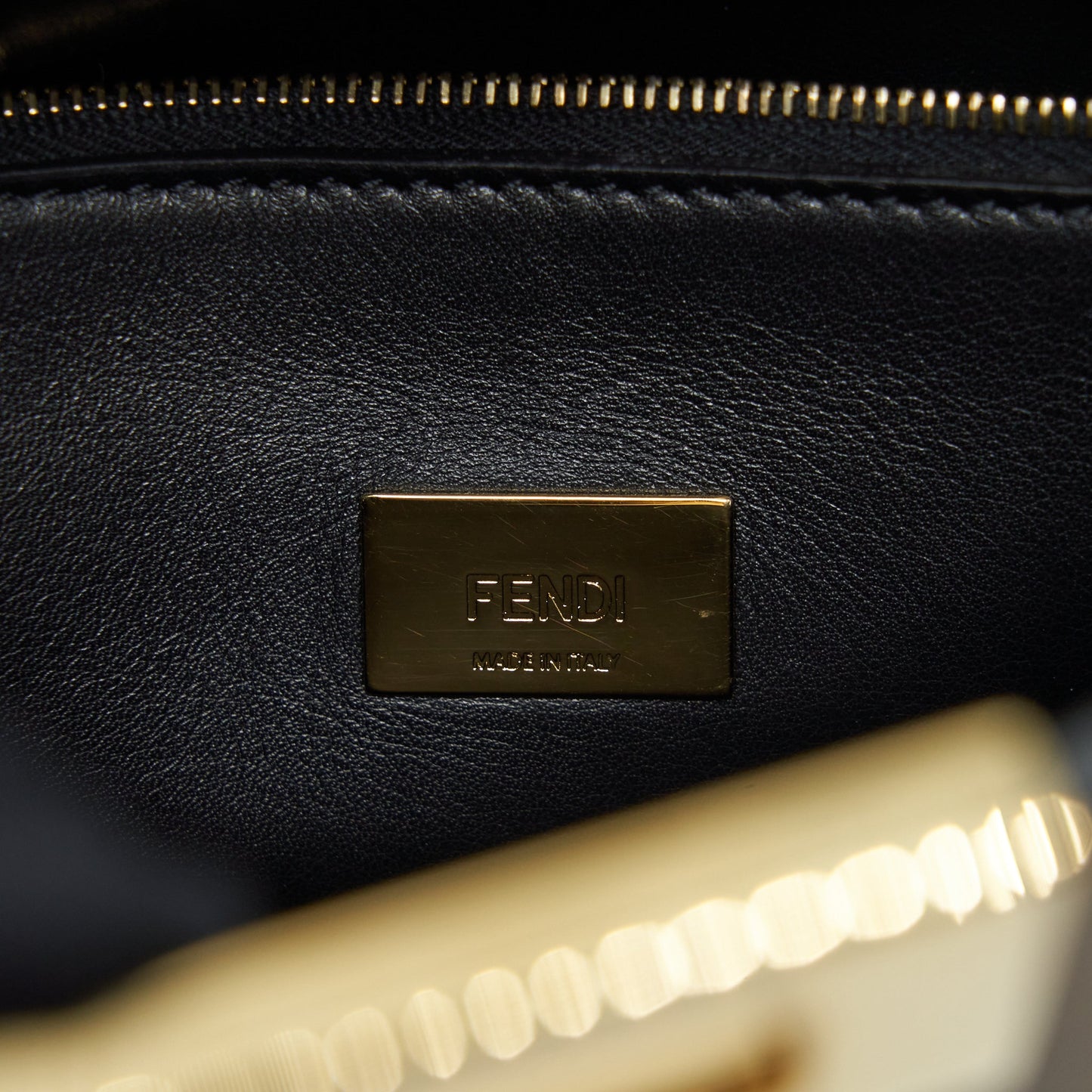 Fendi Peekaboo Bag Light Grey GHW