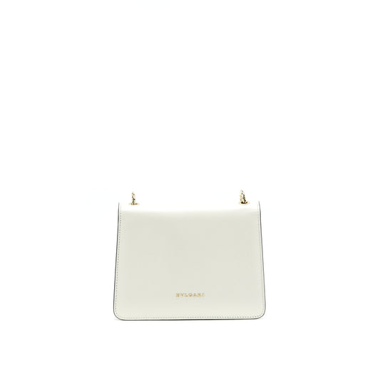 Bvlgari Serpenti Forever Crossbody Bag Limited Edition White