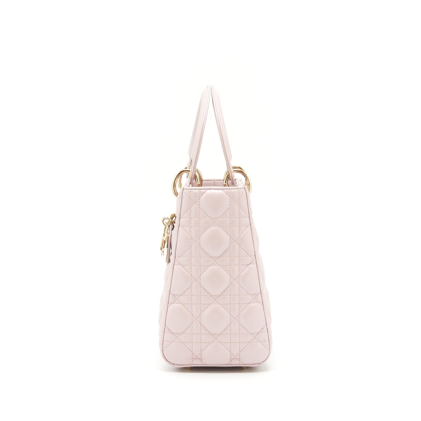 Luxury Dior Lady Luxury Dior Lambskin Light Pink LGHW