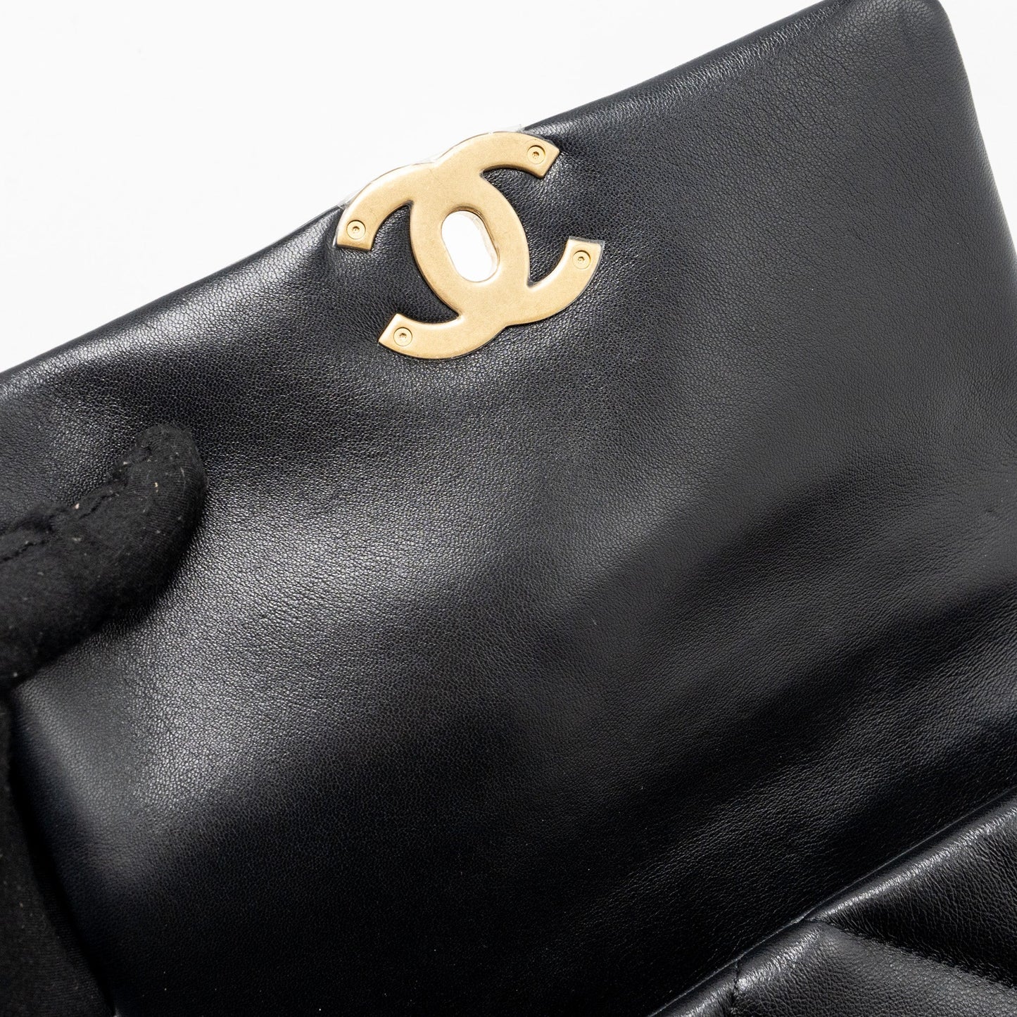 Chanel Small 19 Bag Lambskin Black Multicolour Hardware (Microchip)