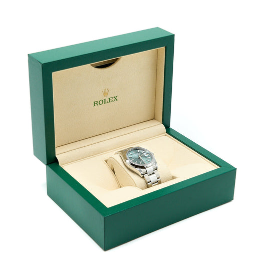 Rolex Datejust 36mm Oystersteel Mint Green Dial with Oyster Bracelet M126200-0023