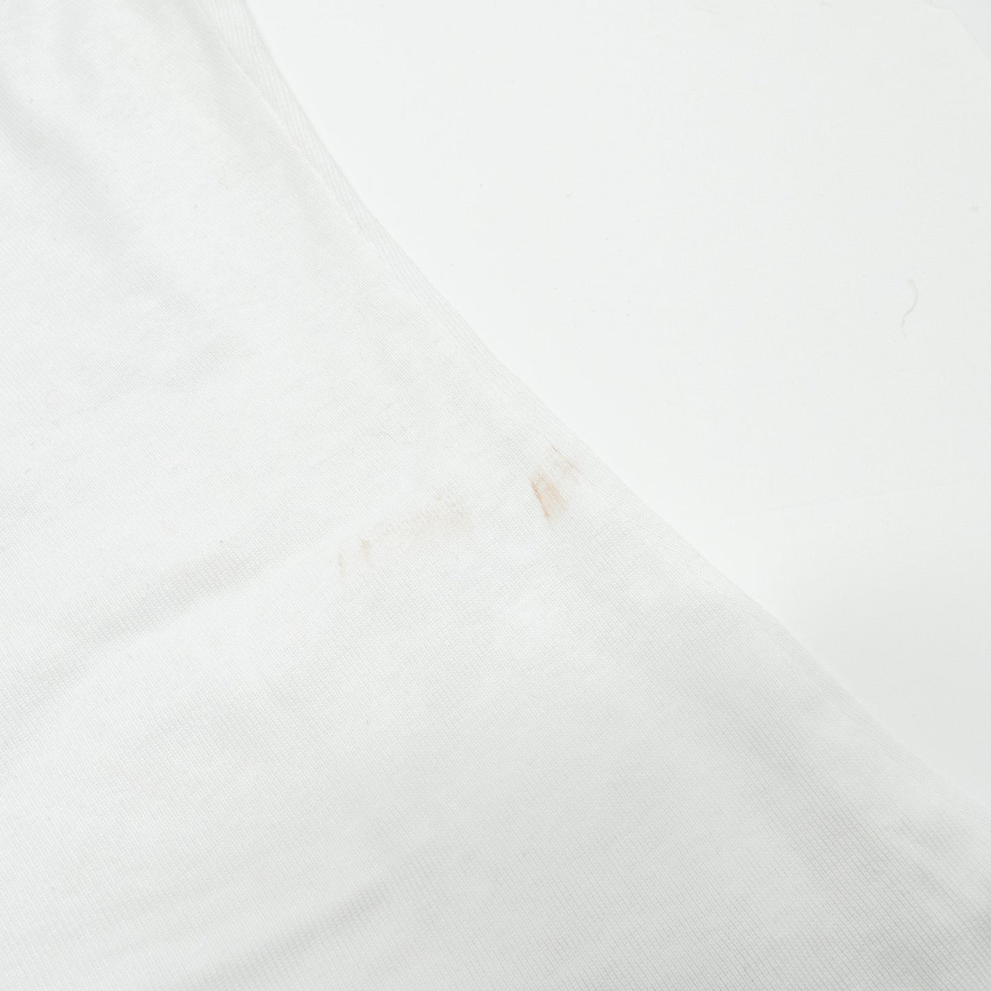 Chanel size 36 top embroidered cotton jersey / cotton white/blue/black