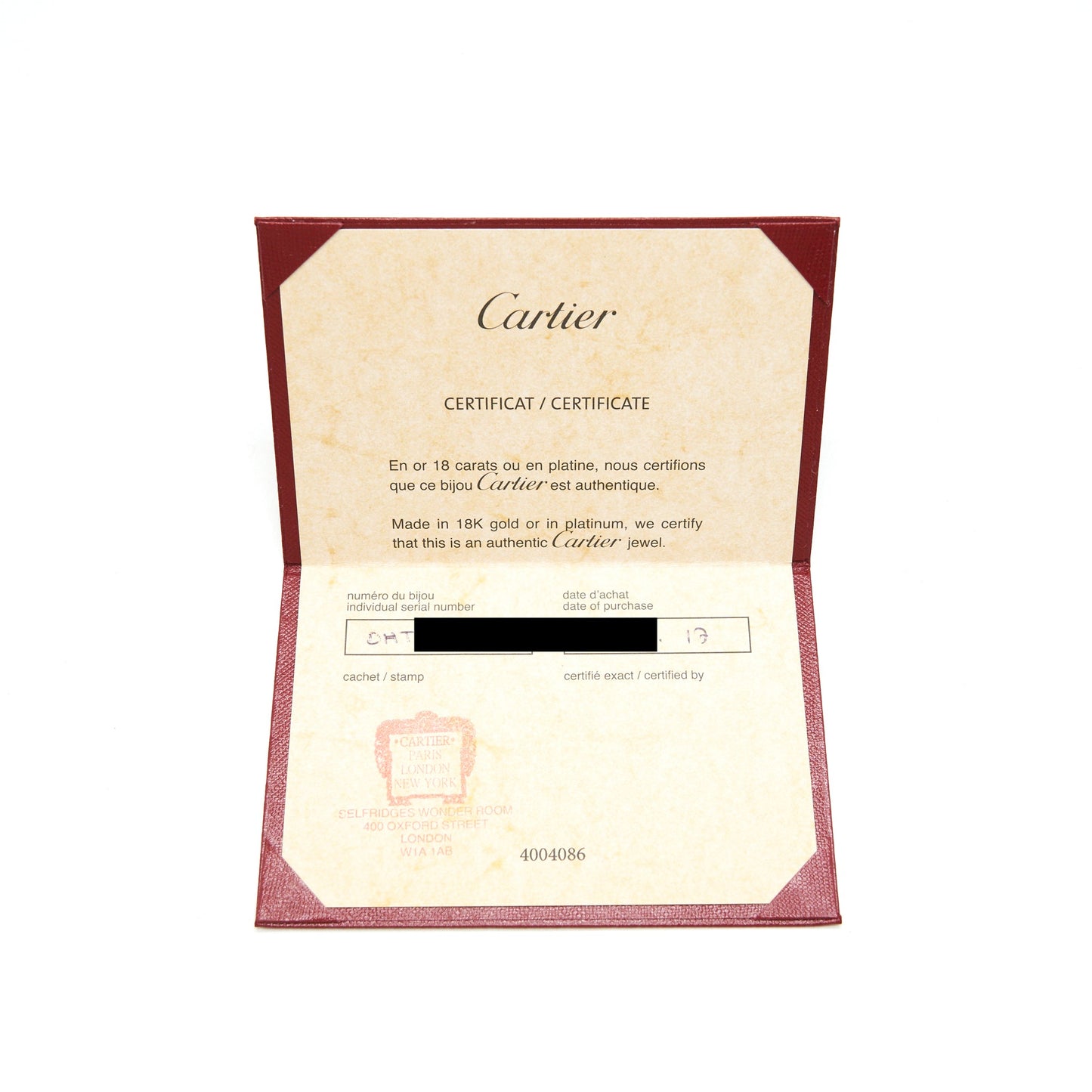 CARTIER Size 15 Juste Un Clou 18k Rose Gold Bracelet