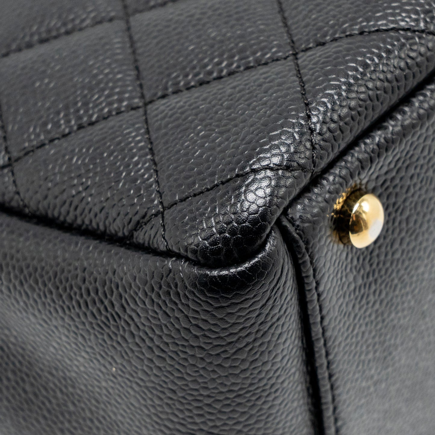 Chanel Petite Timeless Tote Caviar Black GHW