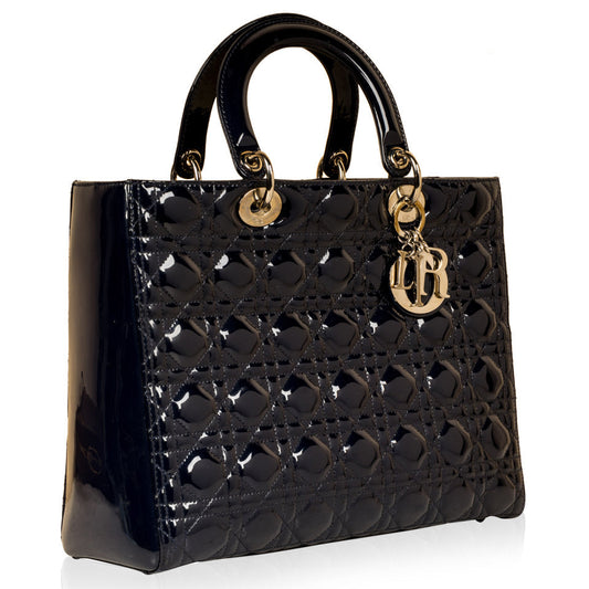 Luxury Dior Lady Luxury Dior - Large - Patent