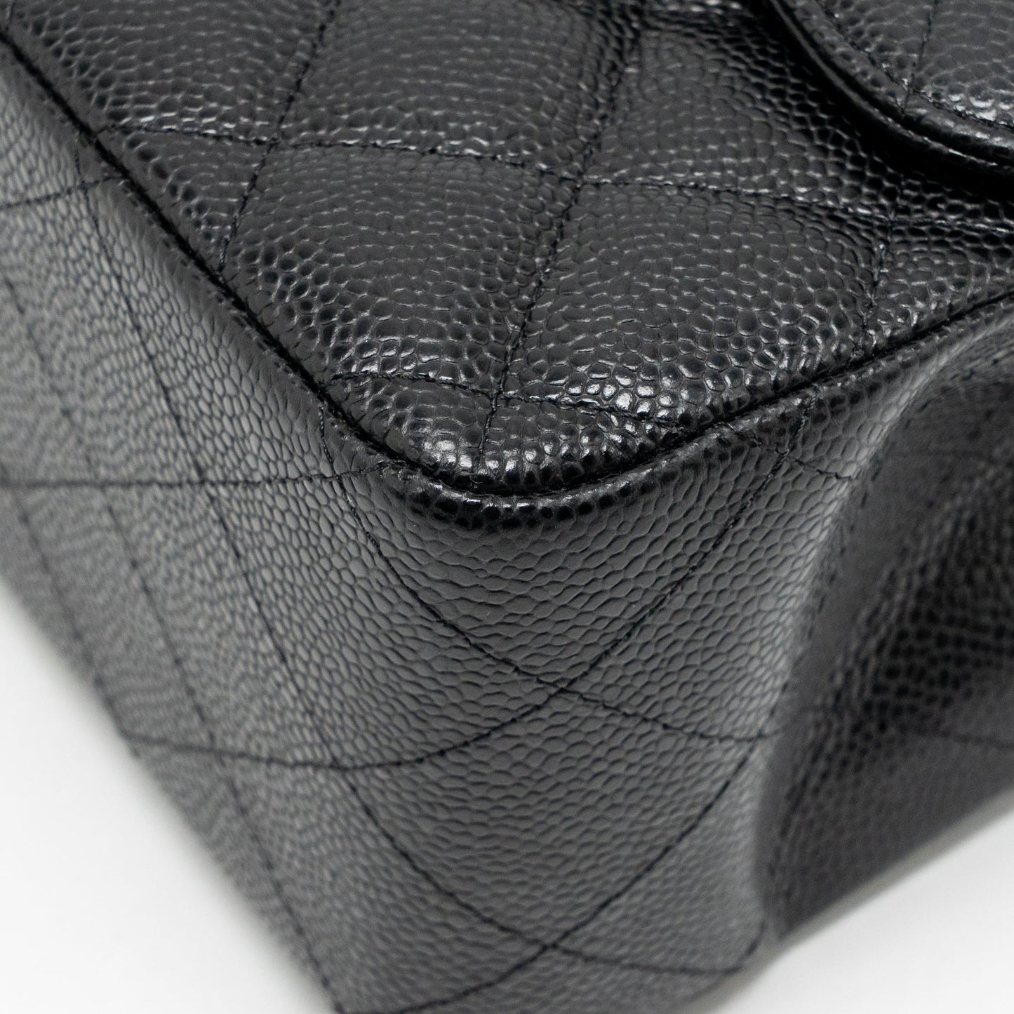 Chanel Jumbo Classic Double Flap Bag Caviar Black GHW (Microchip)