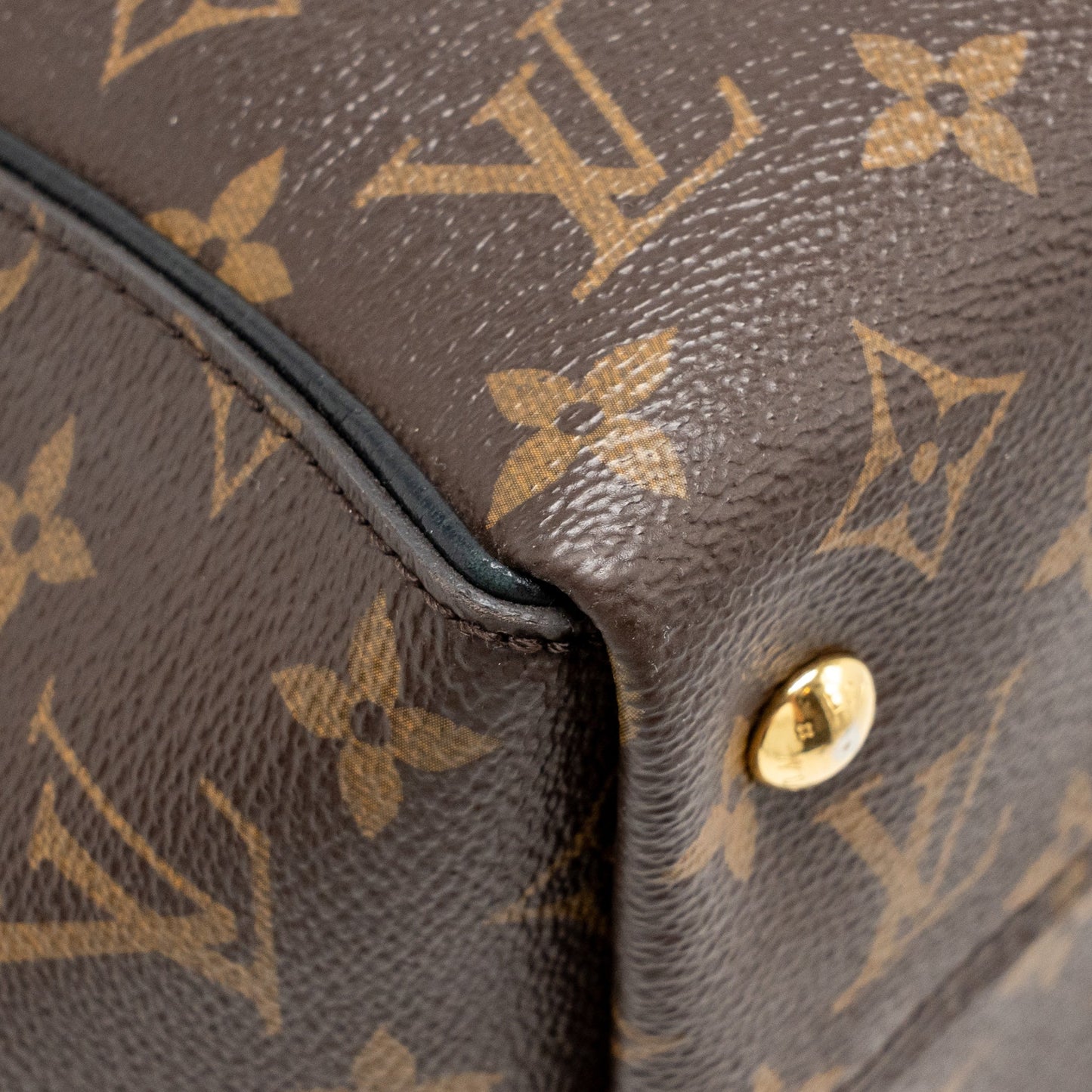 Louis Vuitton Tournelle PM Monogram Canvas Black GHW