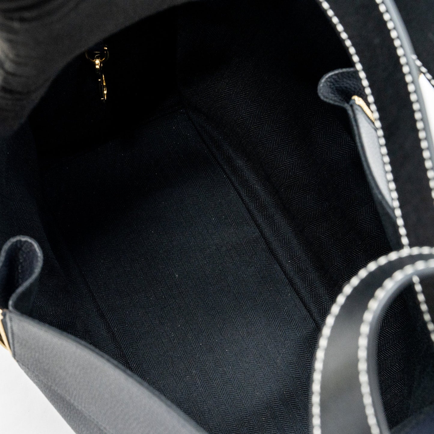 Loewe medium hammock bag grained calfskin dark blue GHW