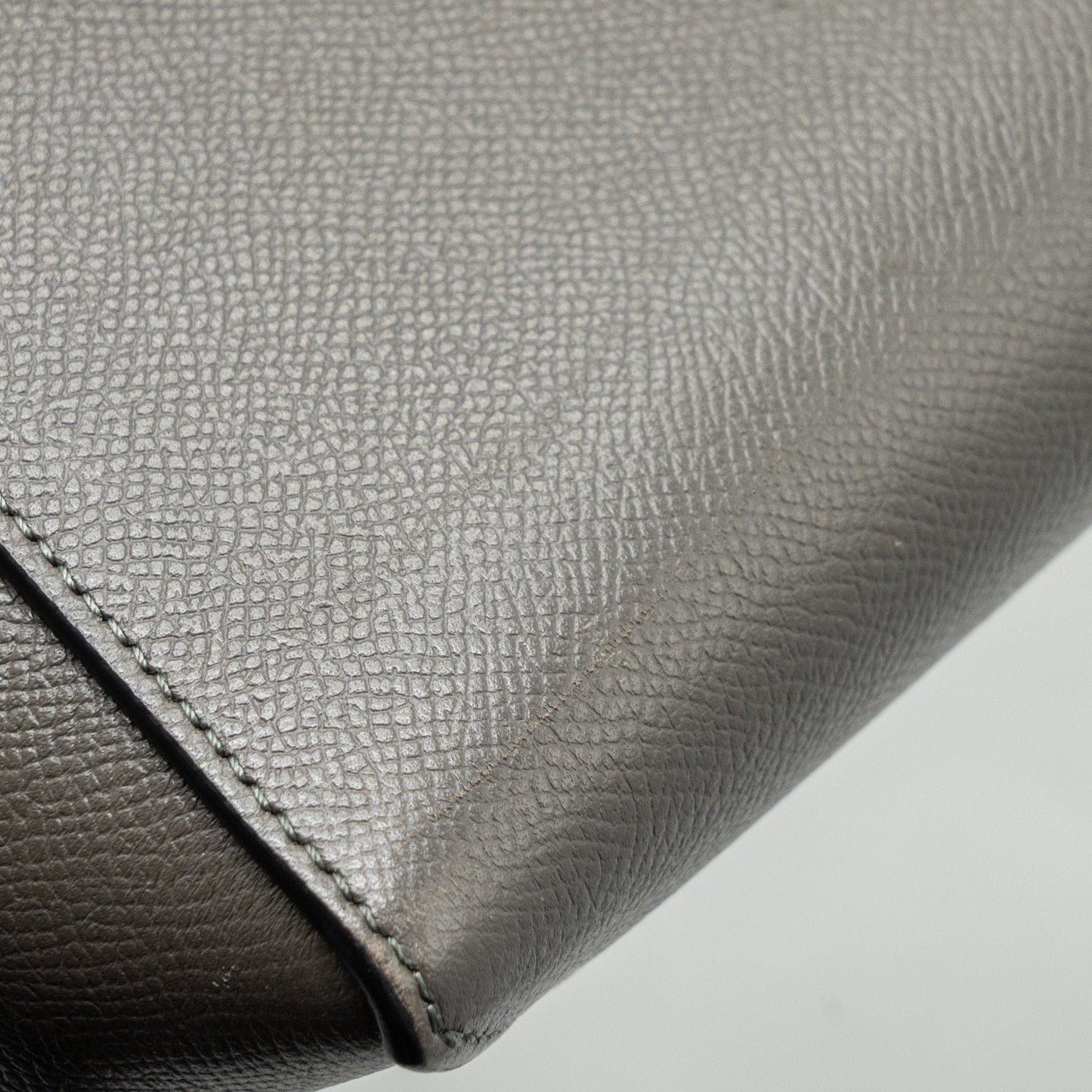 Celine micro belt bag calfskin grey GHW