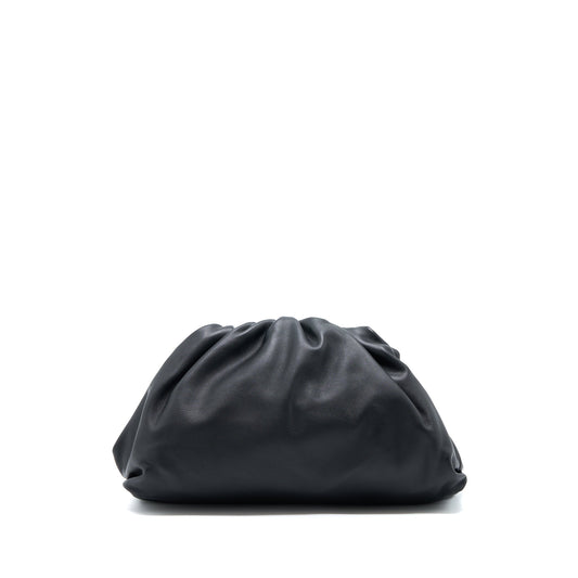 Bottega Veneta Teen Pouch Calfskin Black