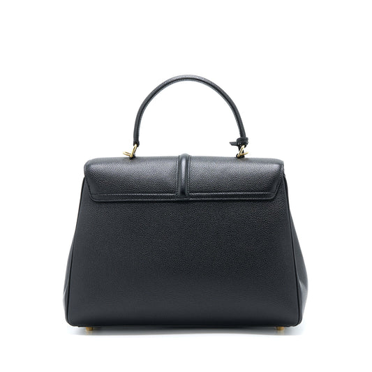 Celine 16 Bag Grained Calfskin Black GHW